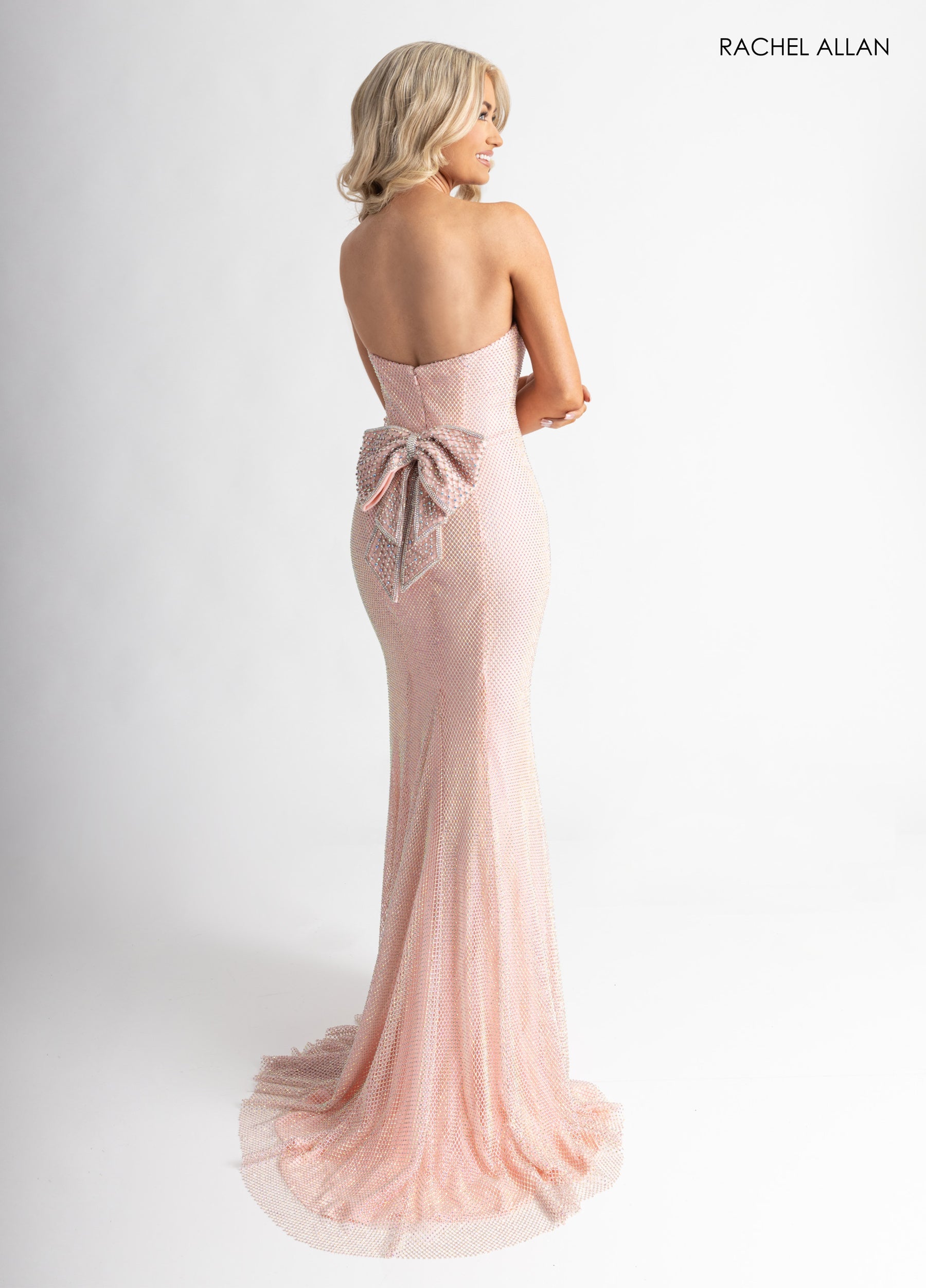 Prom Dresses Long Formal Prom Beaded Dress Blush
