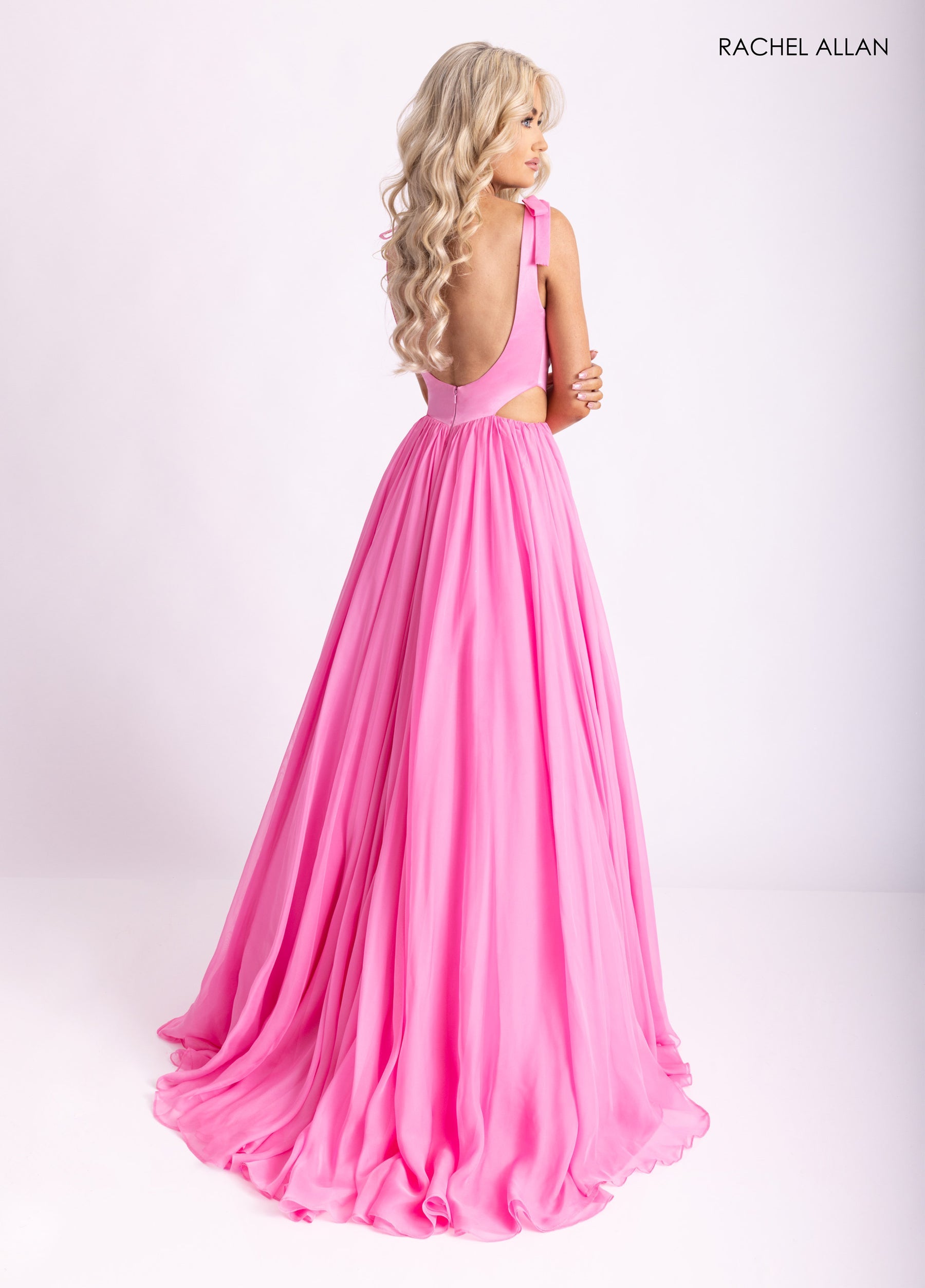 Prom Dresses Long Formal Prom A Line Dress Pink