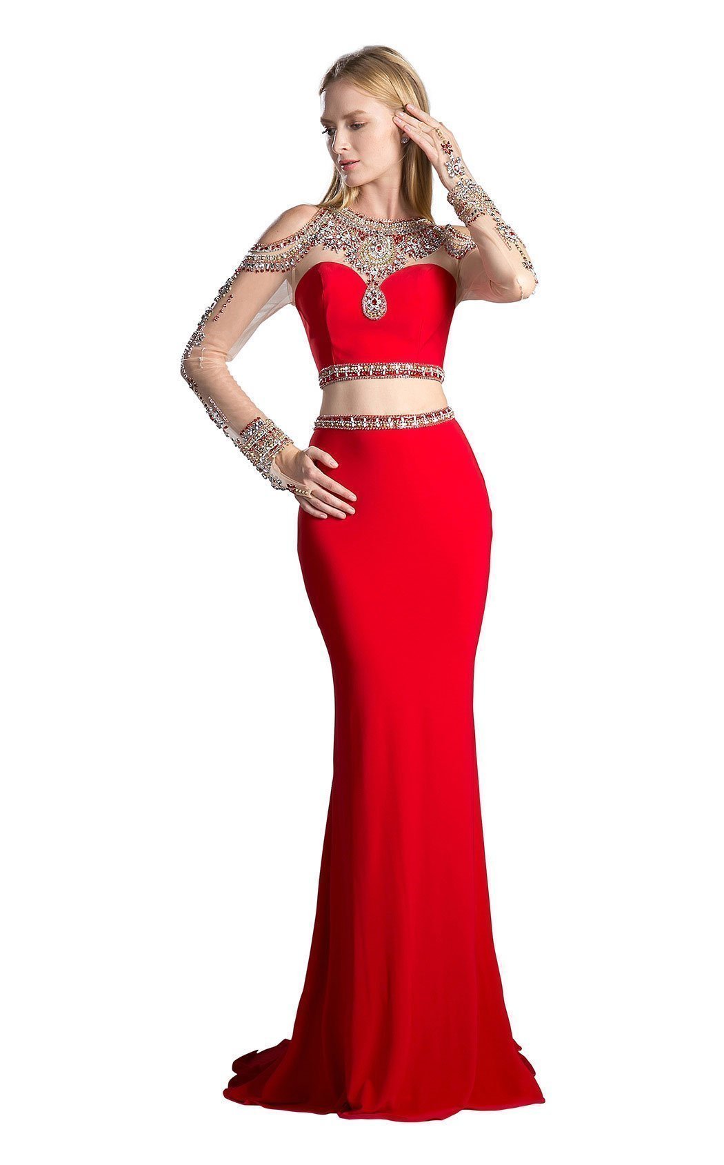 Sweetheart Floor-Length Jersey Occasion Mermaid LaDivine 71486