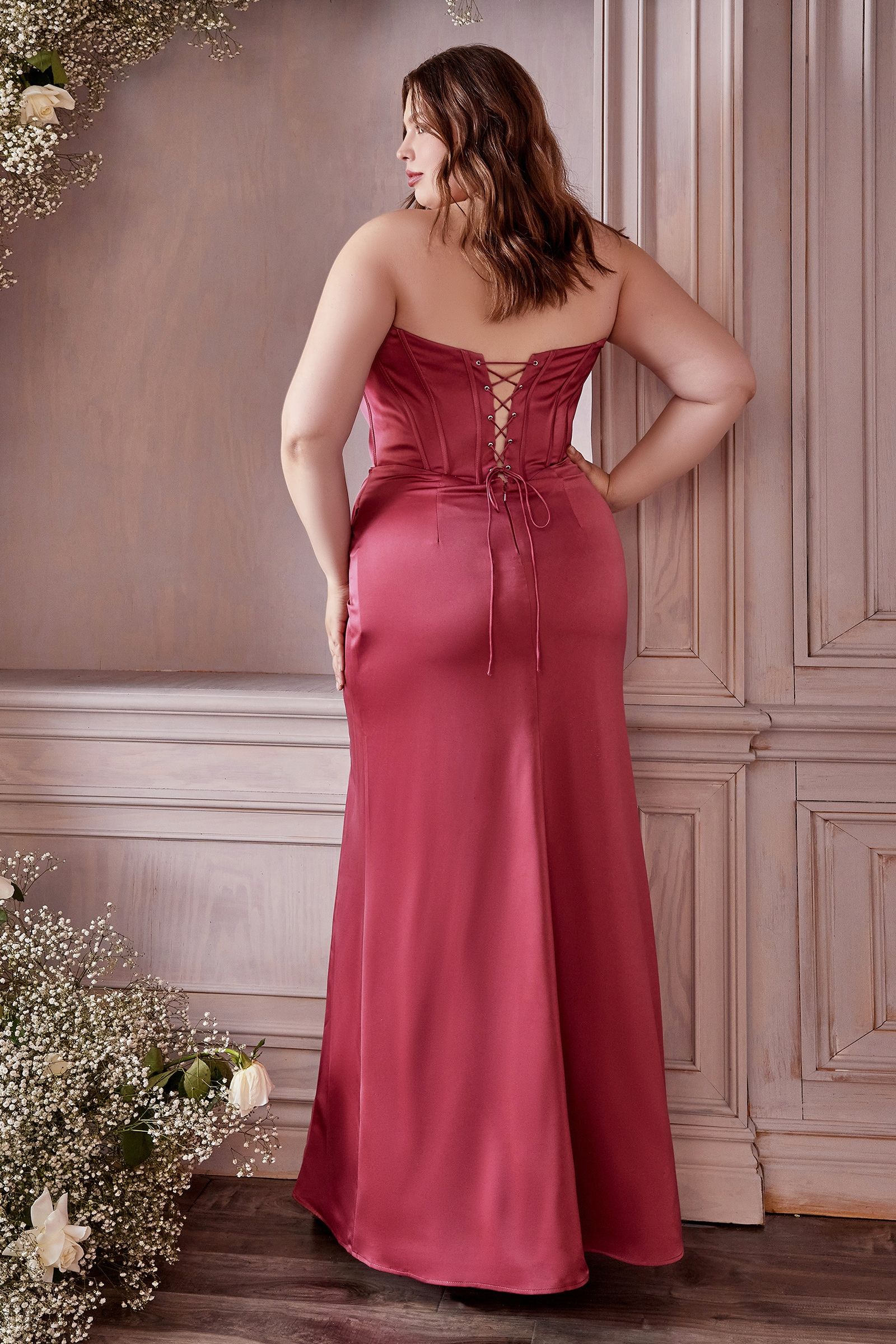 Plus Size Dresses Long Plus Size Off Shoulder Prom Dress Lips