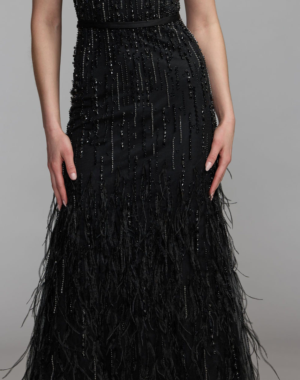 Illusion Floor-Length Sequin Formal Mermaid Mac Duggal 77198