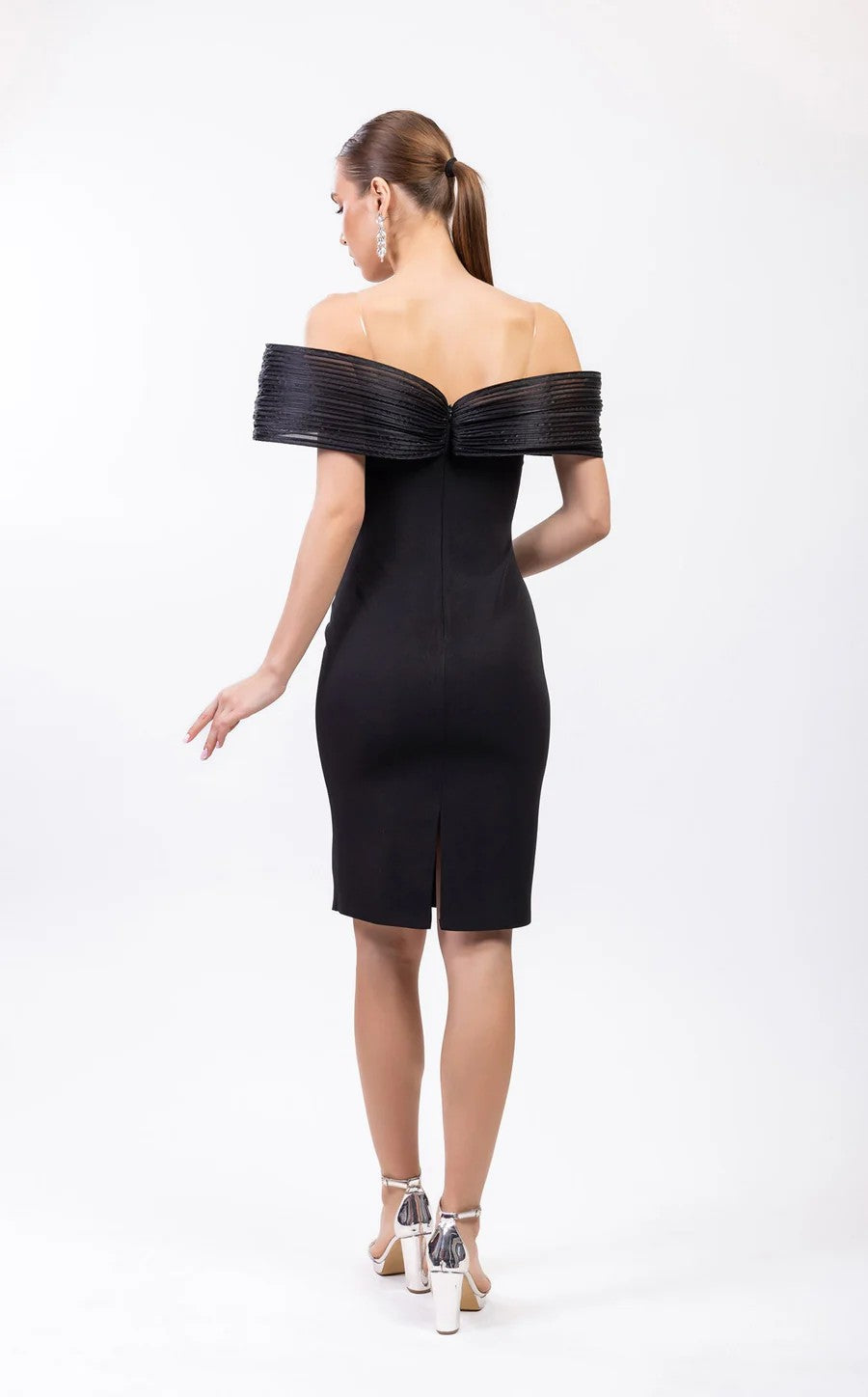 Odrella 7880 Short Homecoming Fitted Cocktail Knee Length Dress