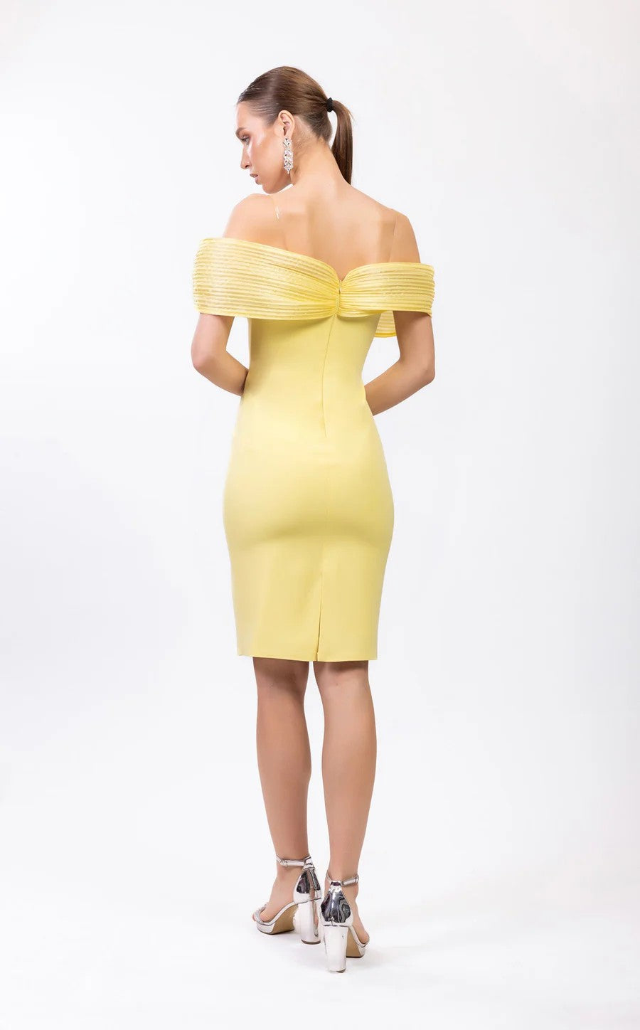 Odrella 7880 Short Homecoming Fitted Cocktail Knee Length Dress