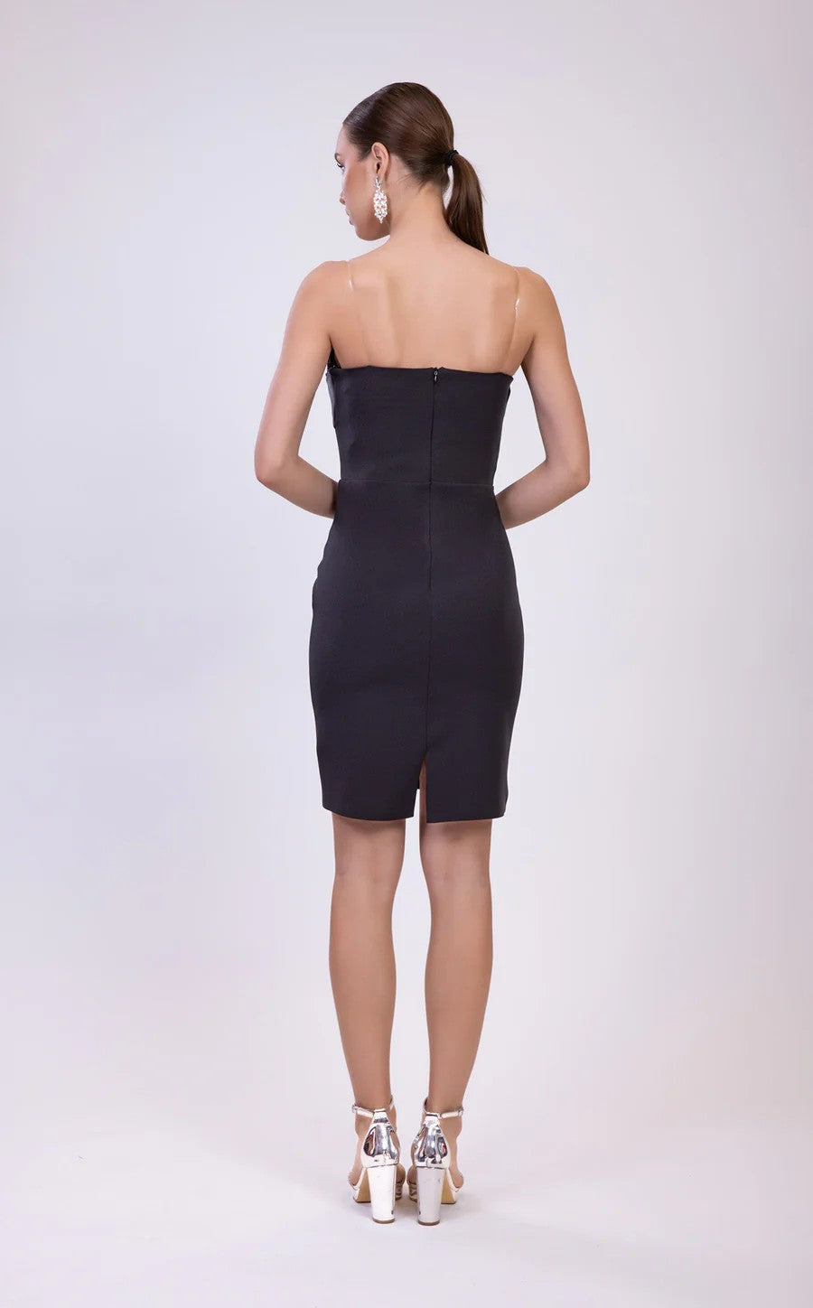 Cocktail Dresses Short Cocktail Homecoming Fitted Dress Black