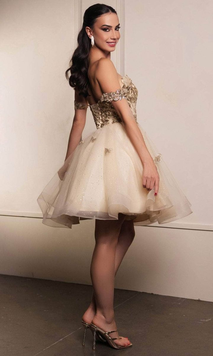 Sweetheart Mini/Short Tulle Cocktail A-Line May Queen 2105