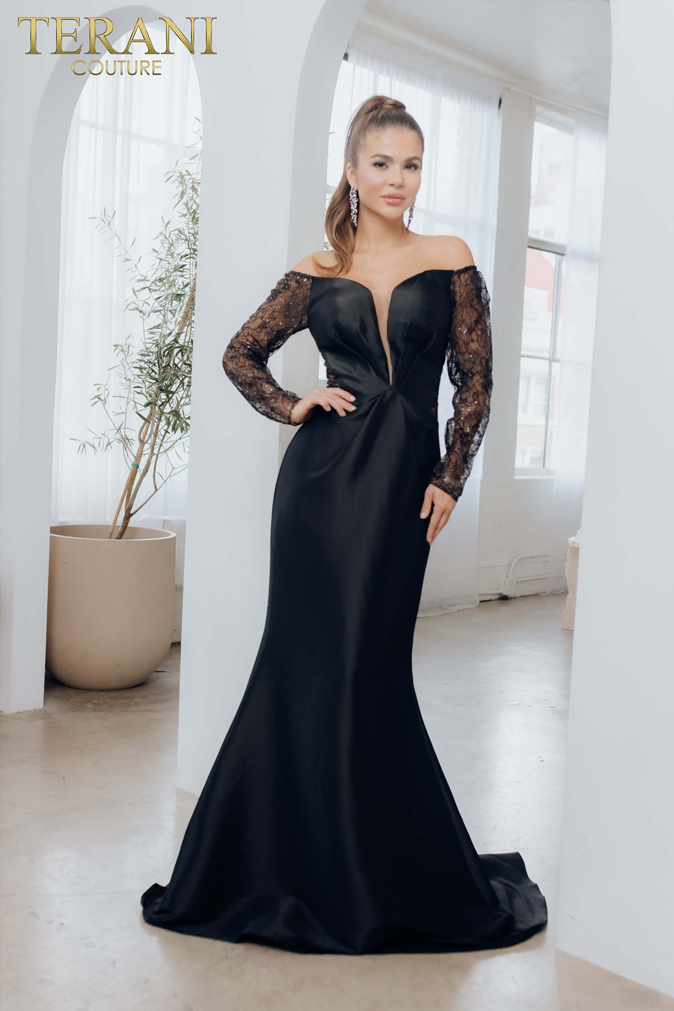 Mother of the Bride Dresses Long Formal Mother of the Bride Dress Black Nude