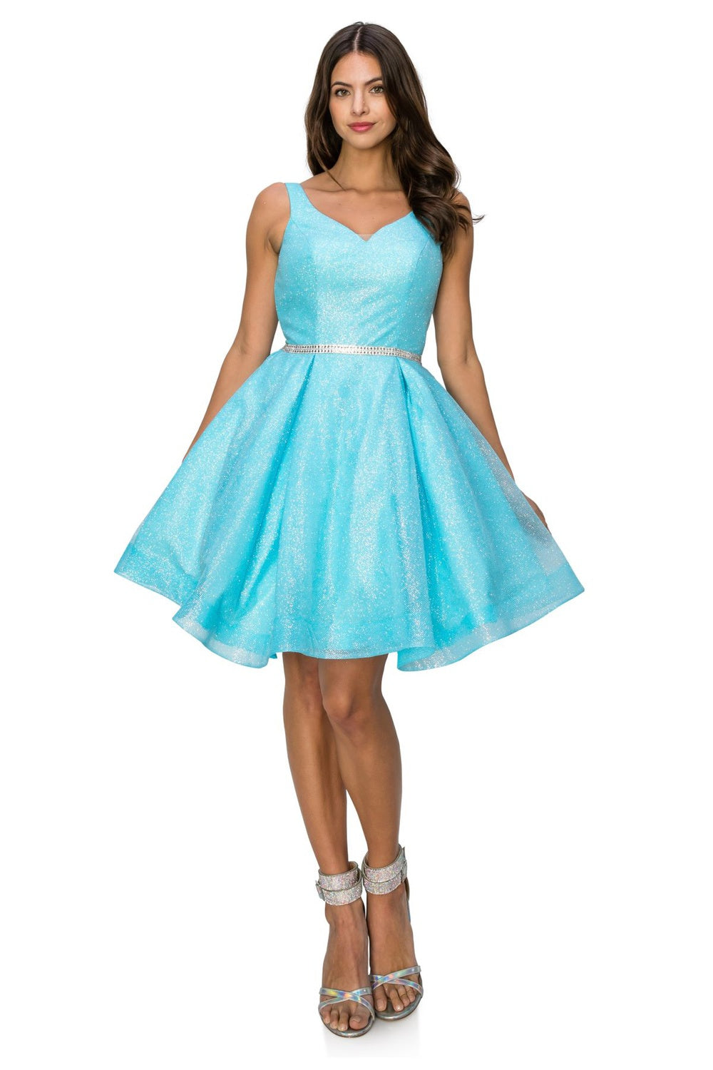 Cocktail Dresses Blue Homecoming Short A Line Prom Dress