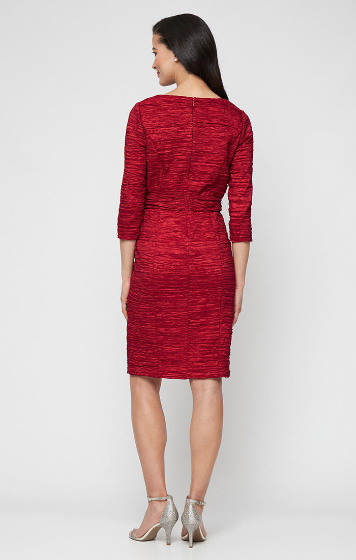 Mother of the Bride Dresses Mini Short Cocktail Mother of the Bride Dress Wine
