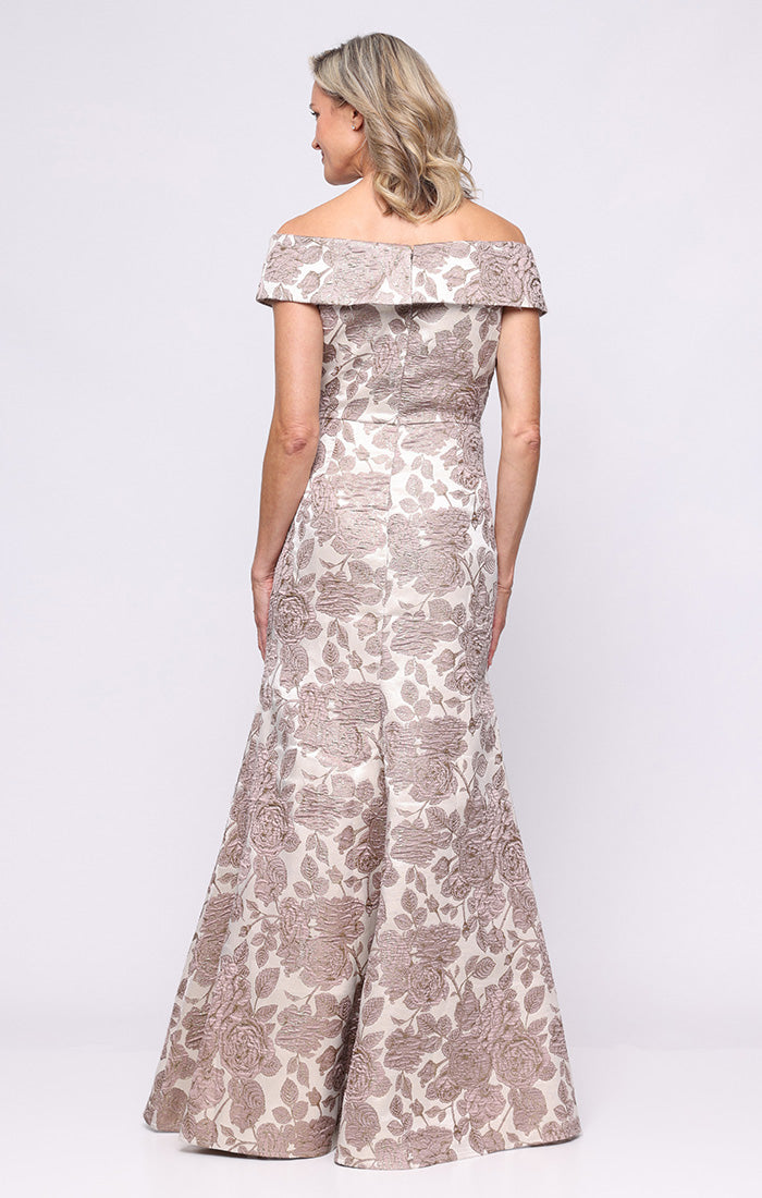 Formal Dresses A Line Long Formal Mother of the Bride Dress Taupe