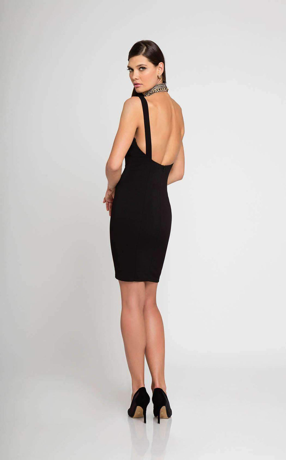 Terani Couture Short Fitted Dress 1721C4014 - The Dress Outlet