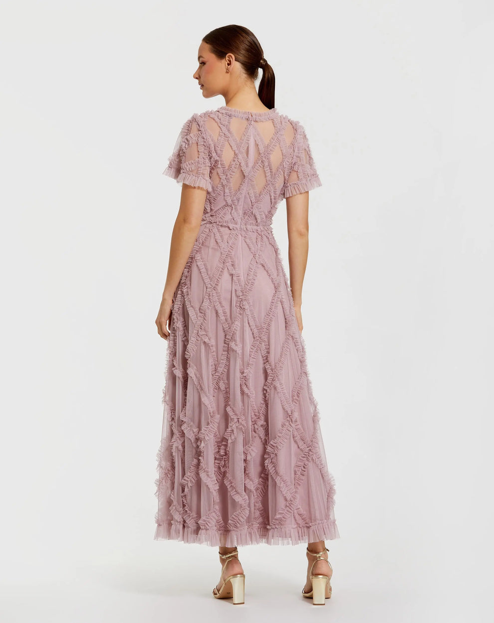 Mother of the Bride Dresses Long A Line Formal Ruffle Mother of the Bride Dress Heather