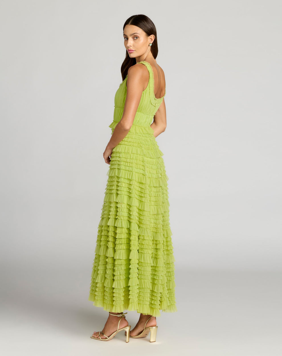 Cocktail Dresses Tea Length Short Evening Cocktail Dress Mac Duggal 8292 Apple Green