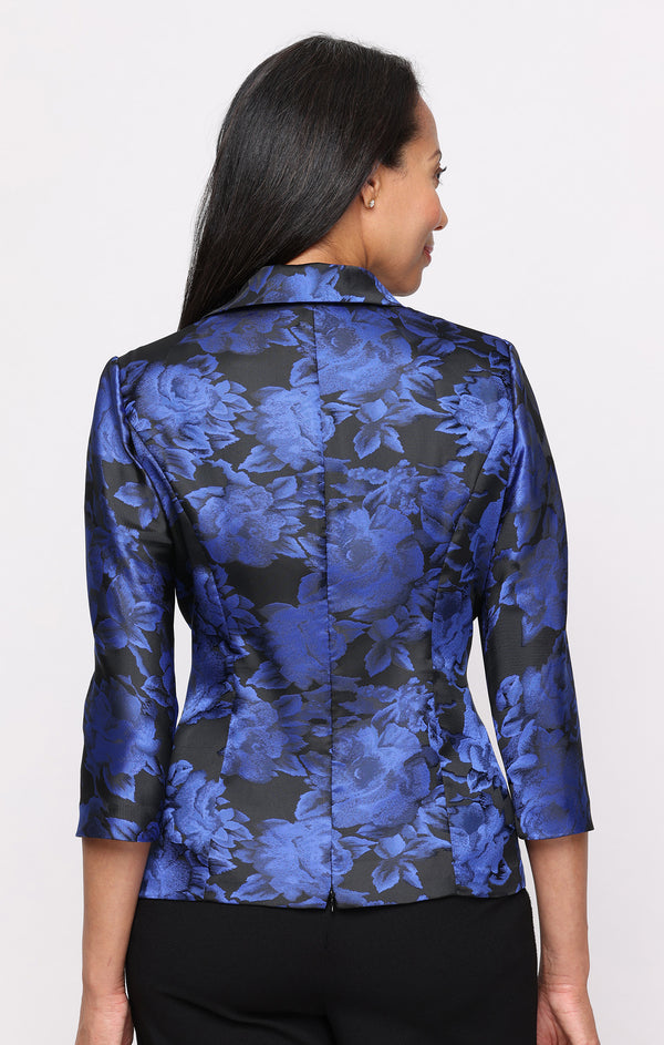 V-Neck Satin Blouse Formal Alex Evenings 8381331