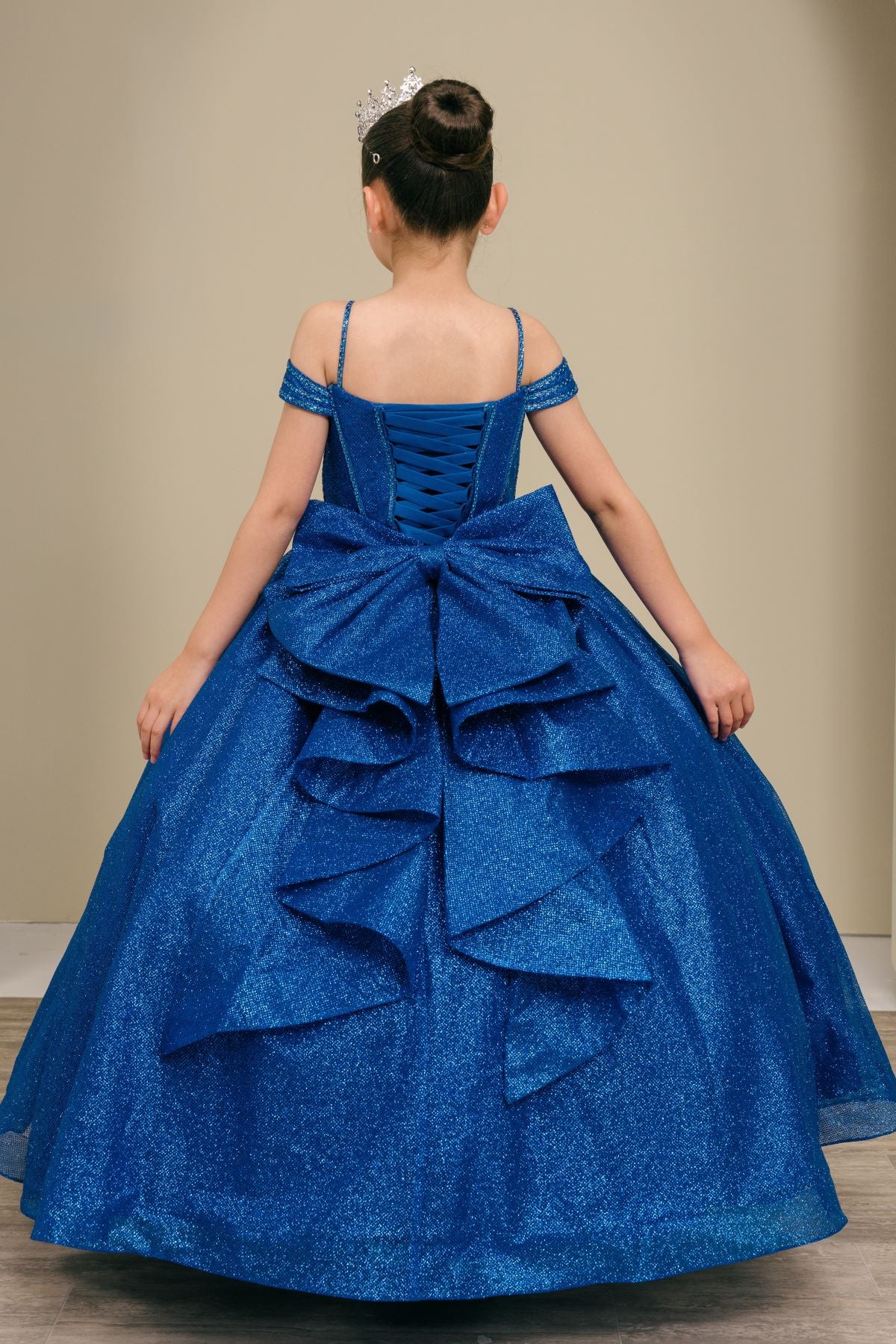 Flower Girl Dresses Sequin Corset Ball Gown Flower Girl Dress Royal