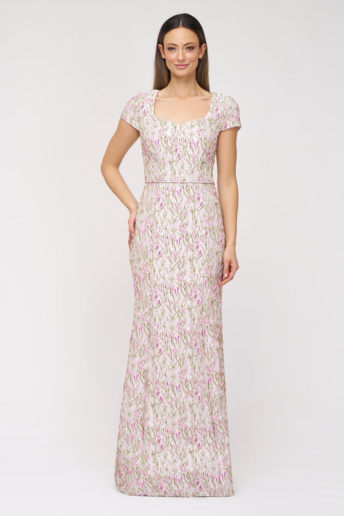 Floral Mermaid Gown JS Collections 86113578