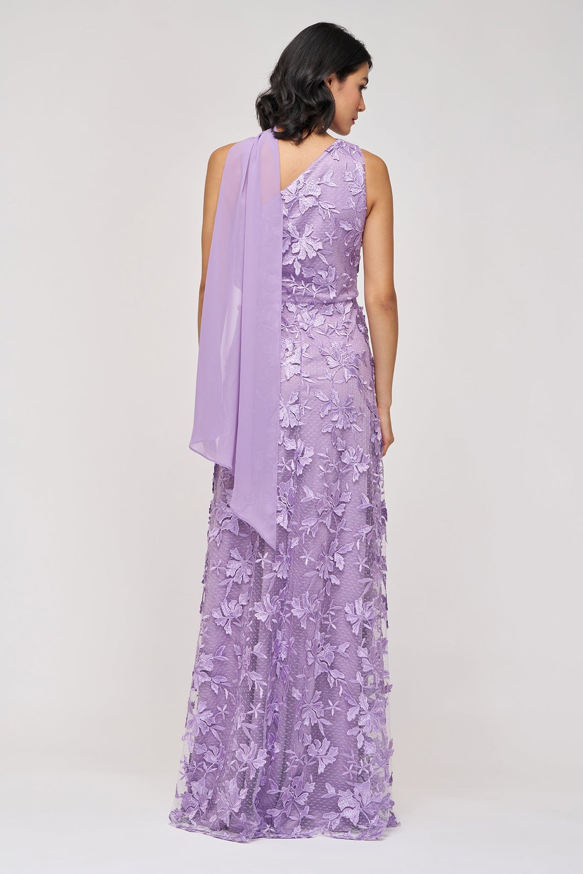 Nola Chiffon Drape Gown JS Collections 86113595