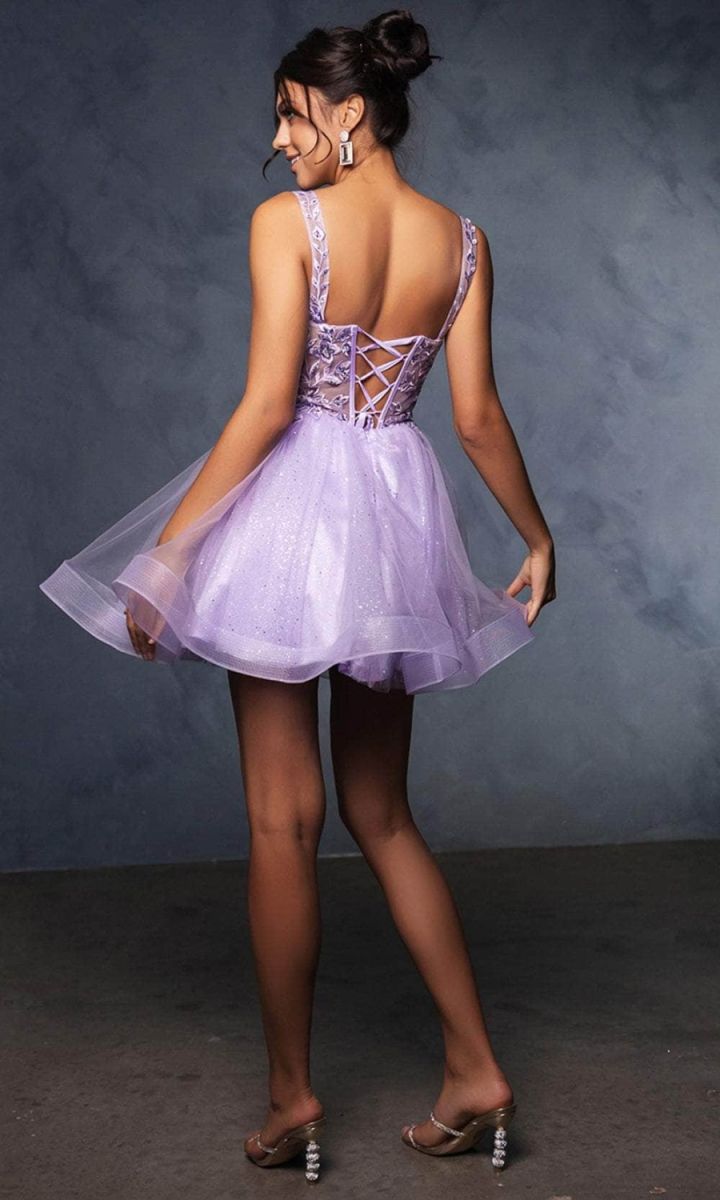 Sweetheart Mini/Short Tulle Cocktail A-Line May Queen 2149