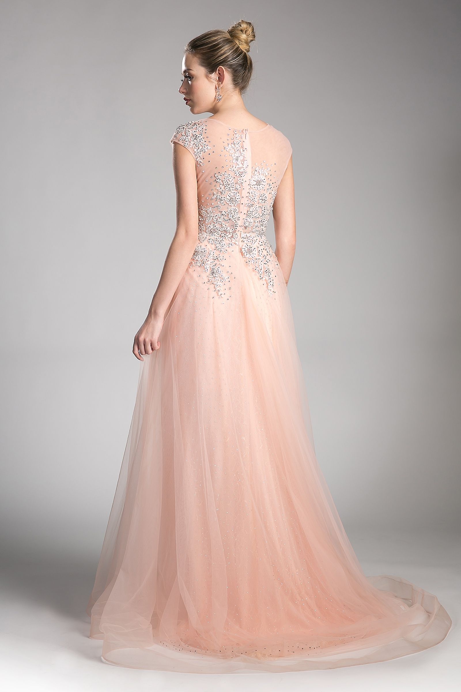 Formal Dresses Long Prom A Line Formal Dress Rose