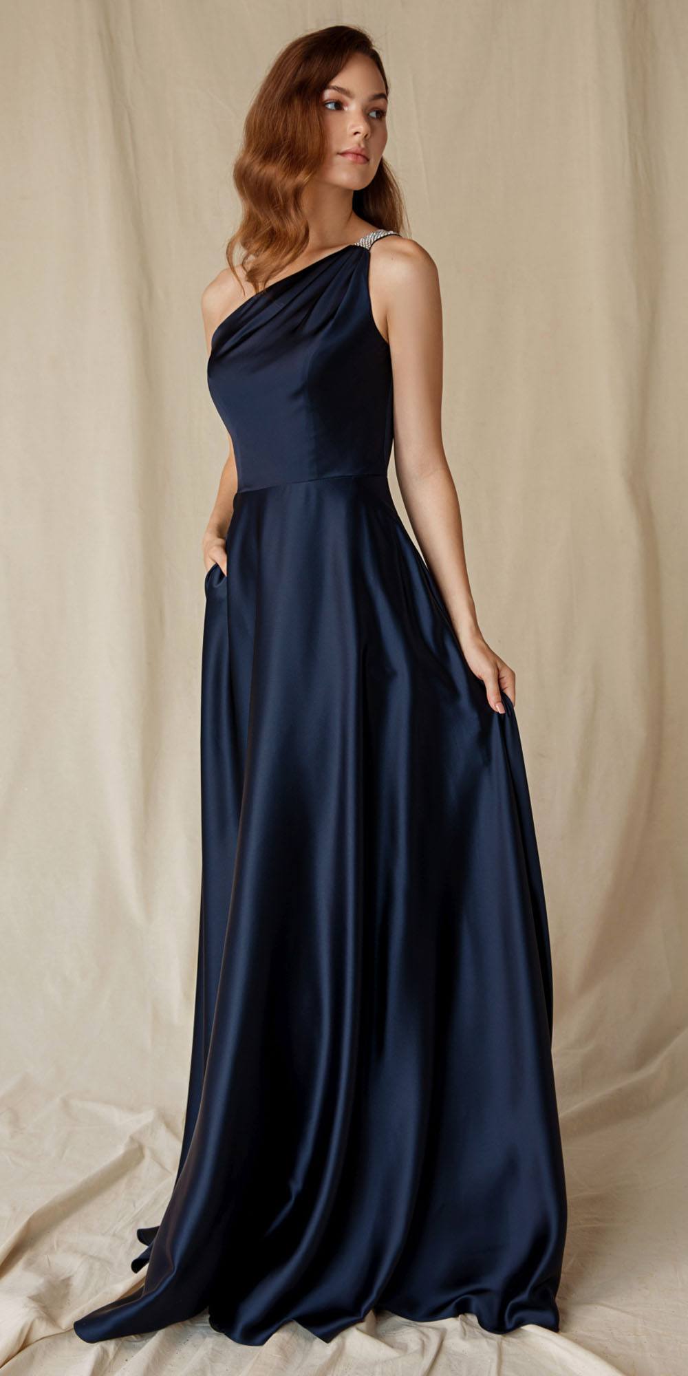 Prom Dresses Long Prom Formal Evening Dress Eureka Fashion 9025 Navy