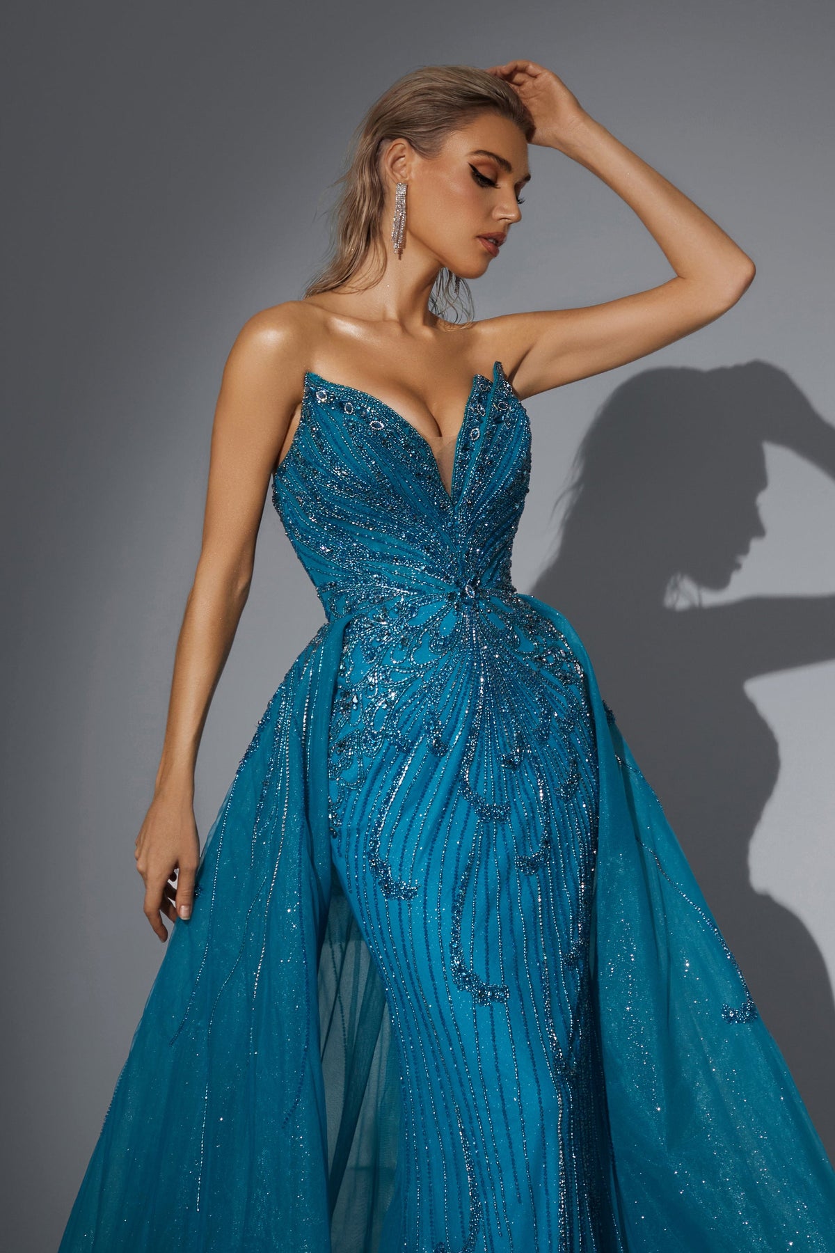 Sweetheart Floor-Length Sequin Prom Mermaid Pre Order