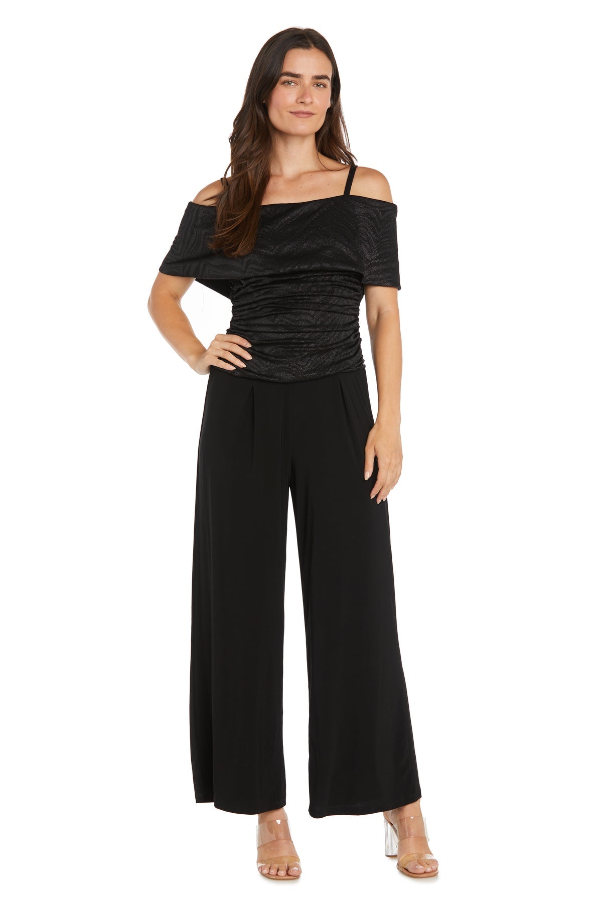 Jumpsuit Long Formal Petite Jumpsuit Black