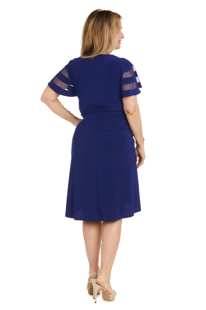 Cocktail Dresses Short Cocktail Cascade Dress Royal