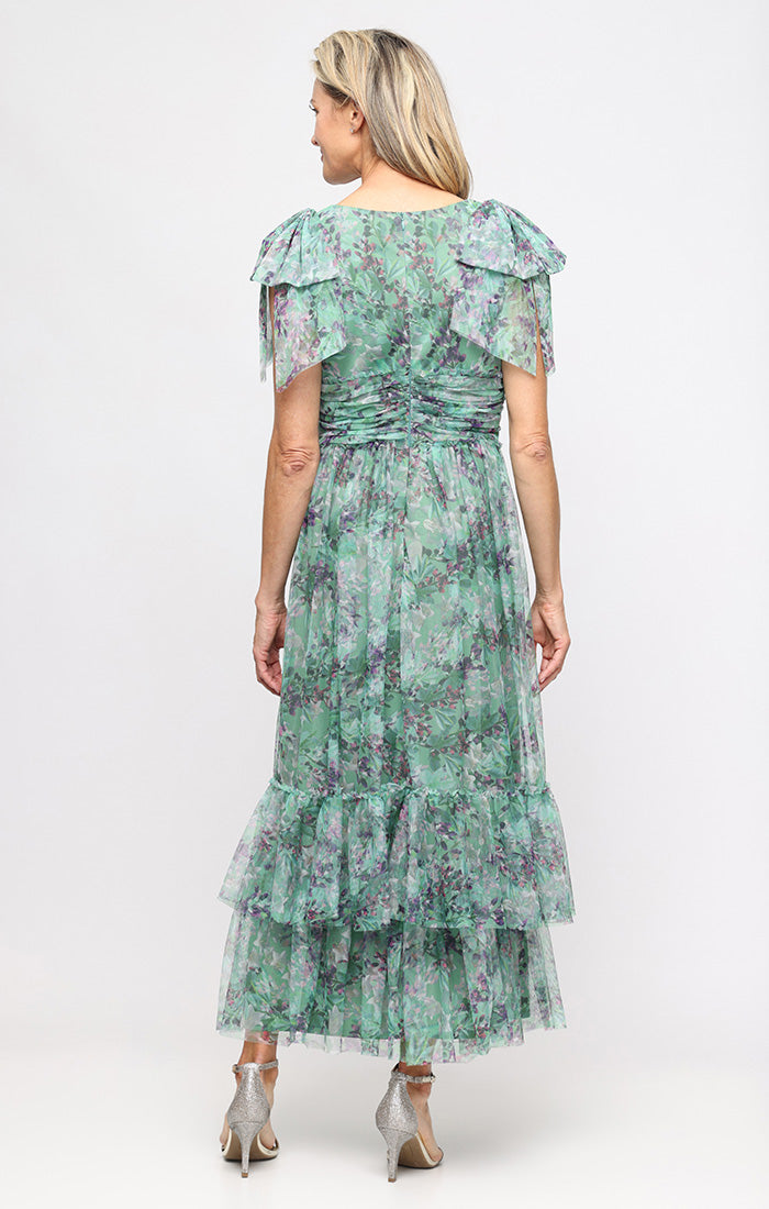 Mother of the Bride Dresses Long Print Formal Mother of the Bride Dress SL Fashions 9132148 Sage Multi