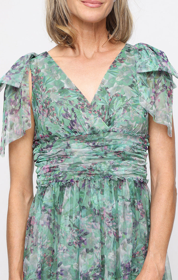 Mother of the Bride Dresses Long Print Formal Mother of the Bride Dress SL Fashions 9132148 Sage Multi