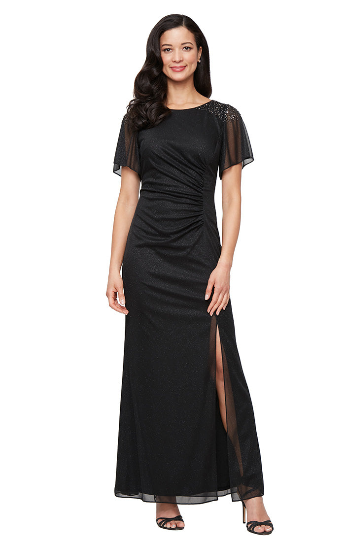 Mother of the Bride Dresses Long Petite Mother of the Bride Dress Black