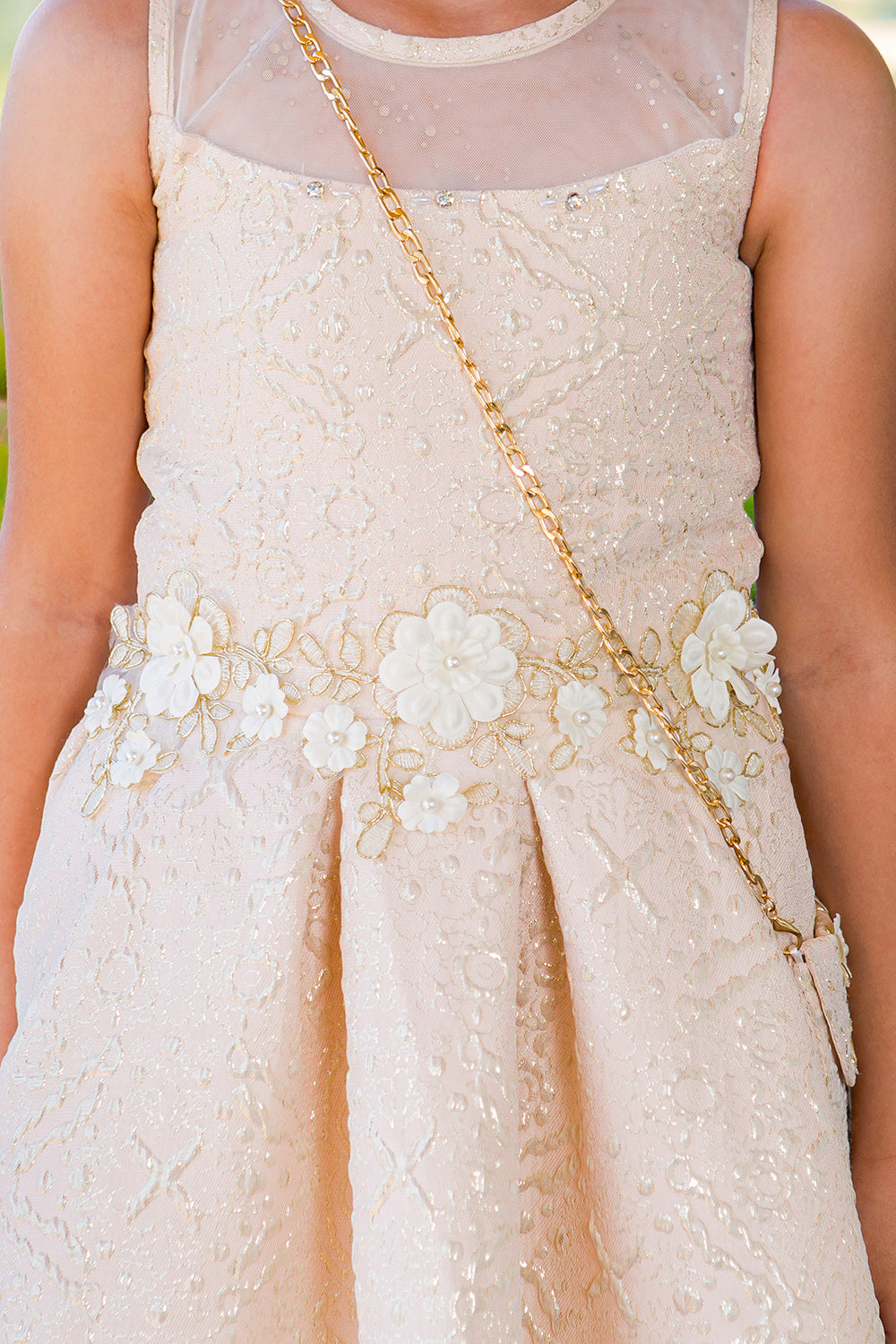 Flower Girl Dresses A Line High Low Flower Girl Dress Champagne