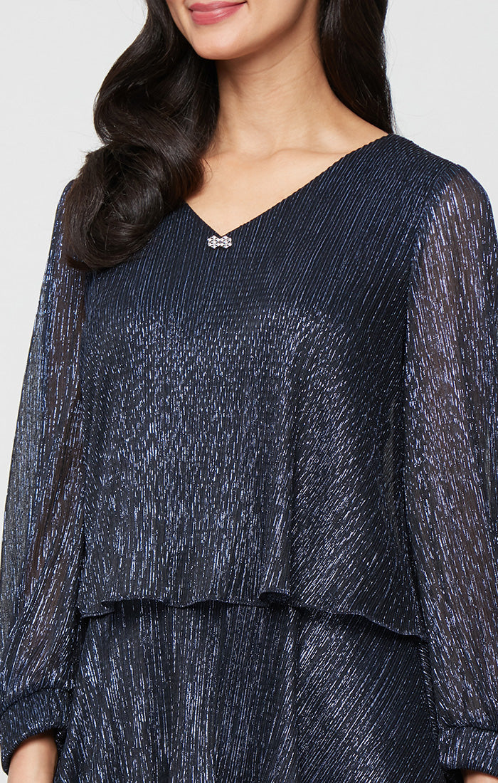 Cocktail Dresses Long Sleeve Short Cocktail Dress Navy