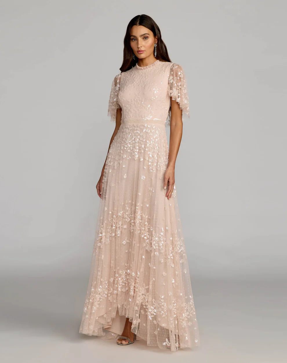 Formal Dresses High Low Formal Evening Dress Blush