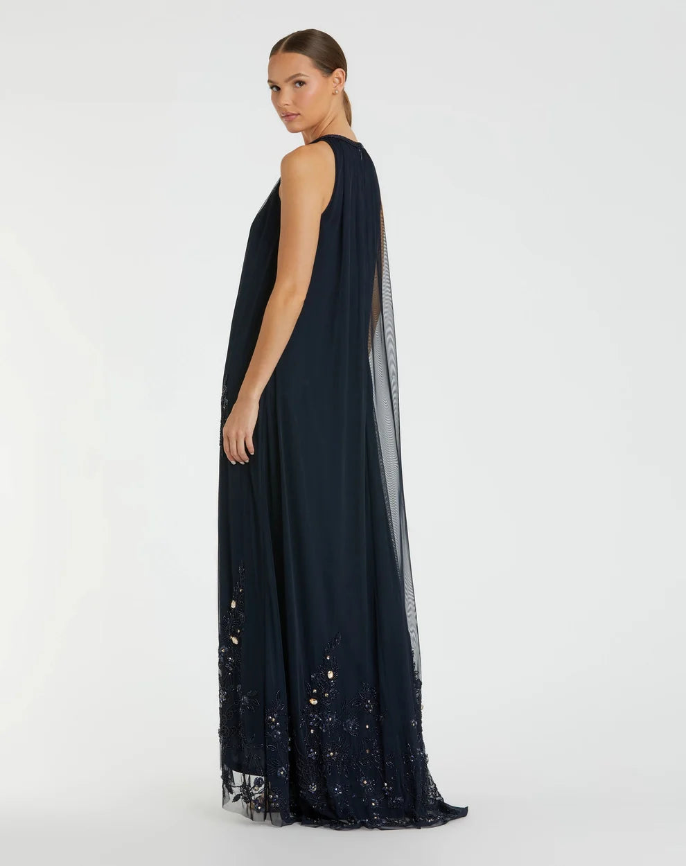 Formal Dresses High Low Formal Chiffon Dress Midnight Gold