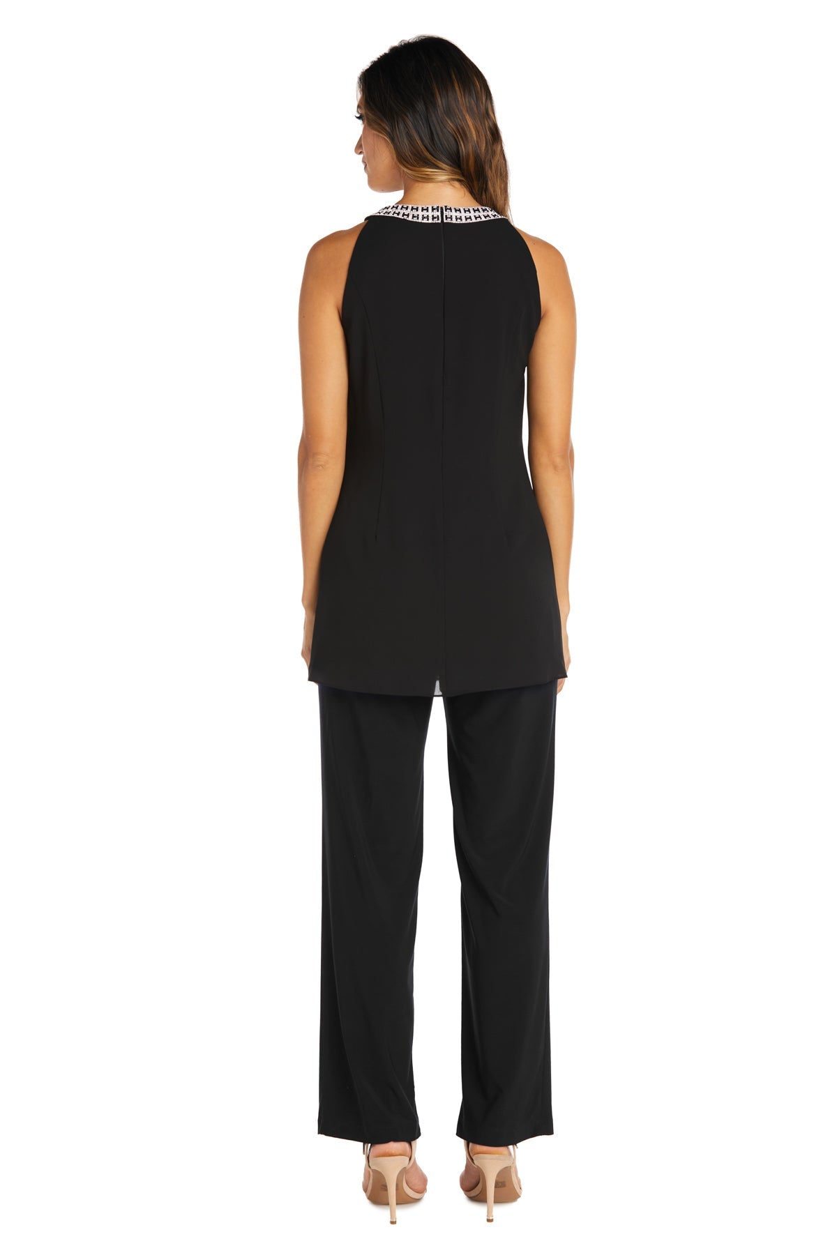 Top Formal Evening Top Black