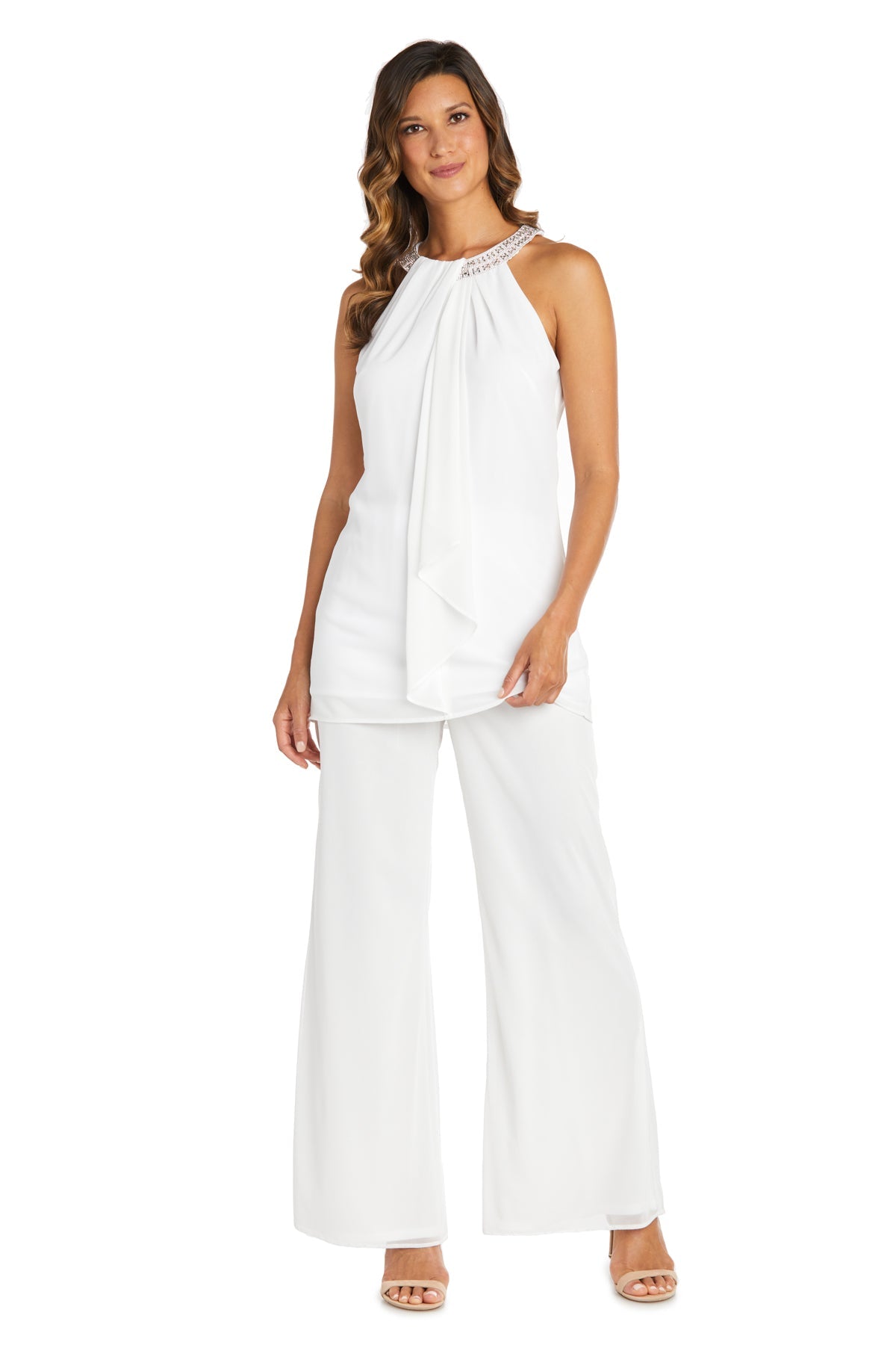 Top Formal Evening Top Ivory