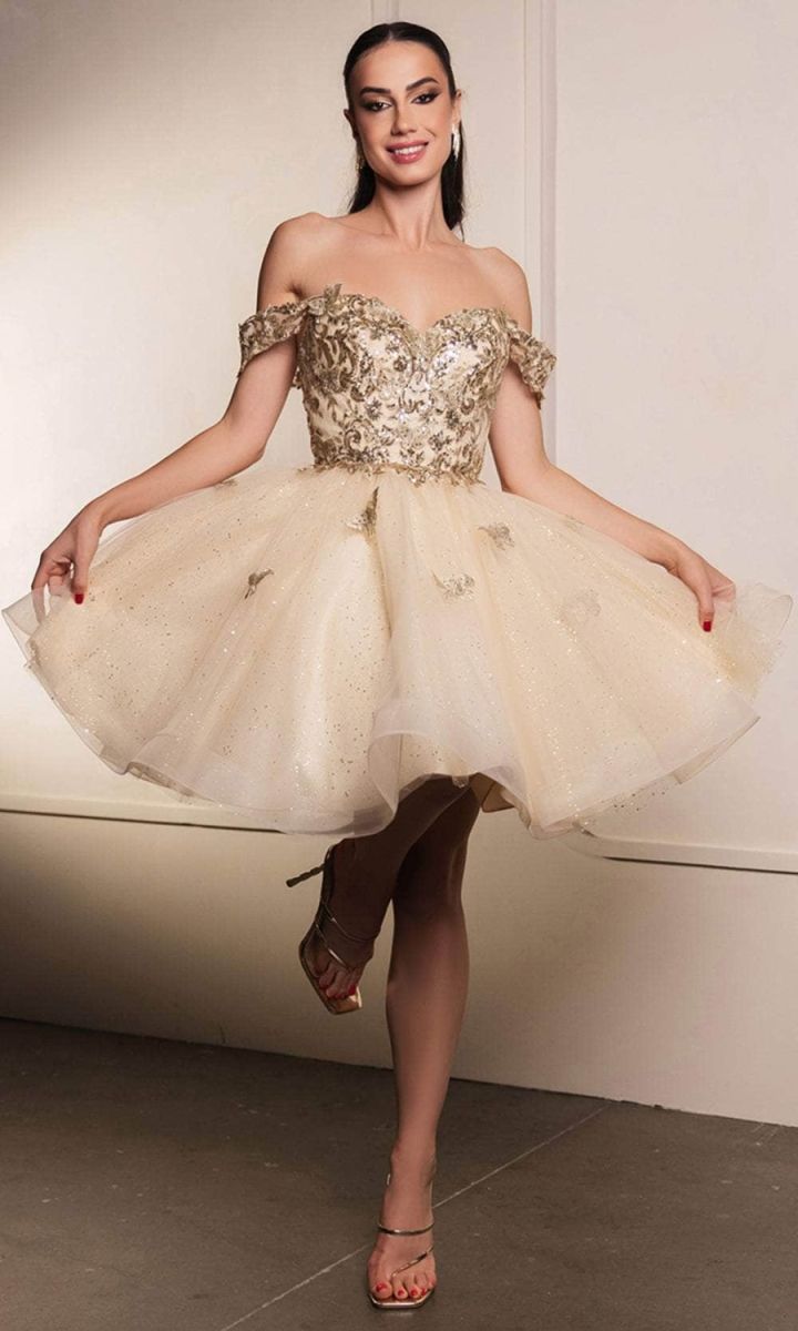 Sweetheart Mini/Short Tulle Cocktail A-Line May Queen 2105