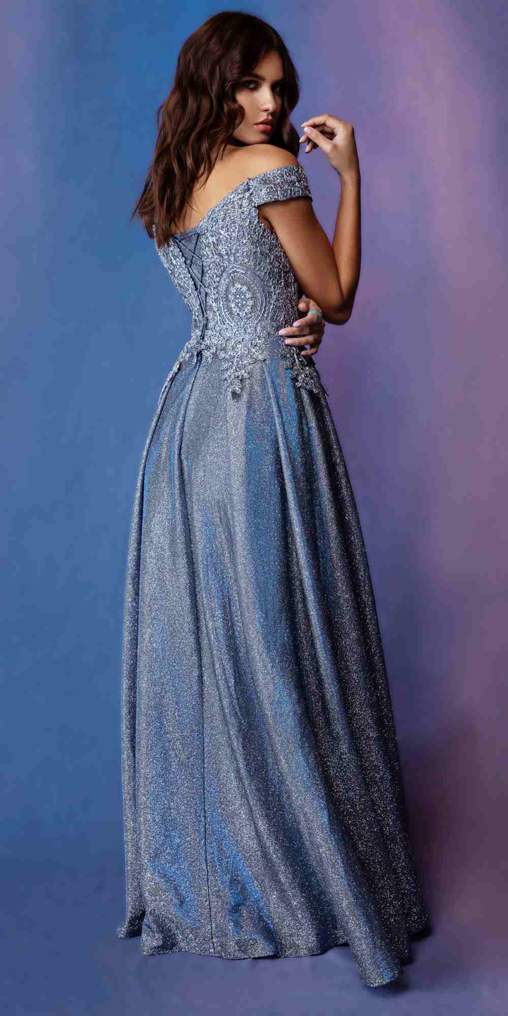 Prom Dresses Formal Long A Line Slit Prom Dress Eureka Fashion 9806 Periblue