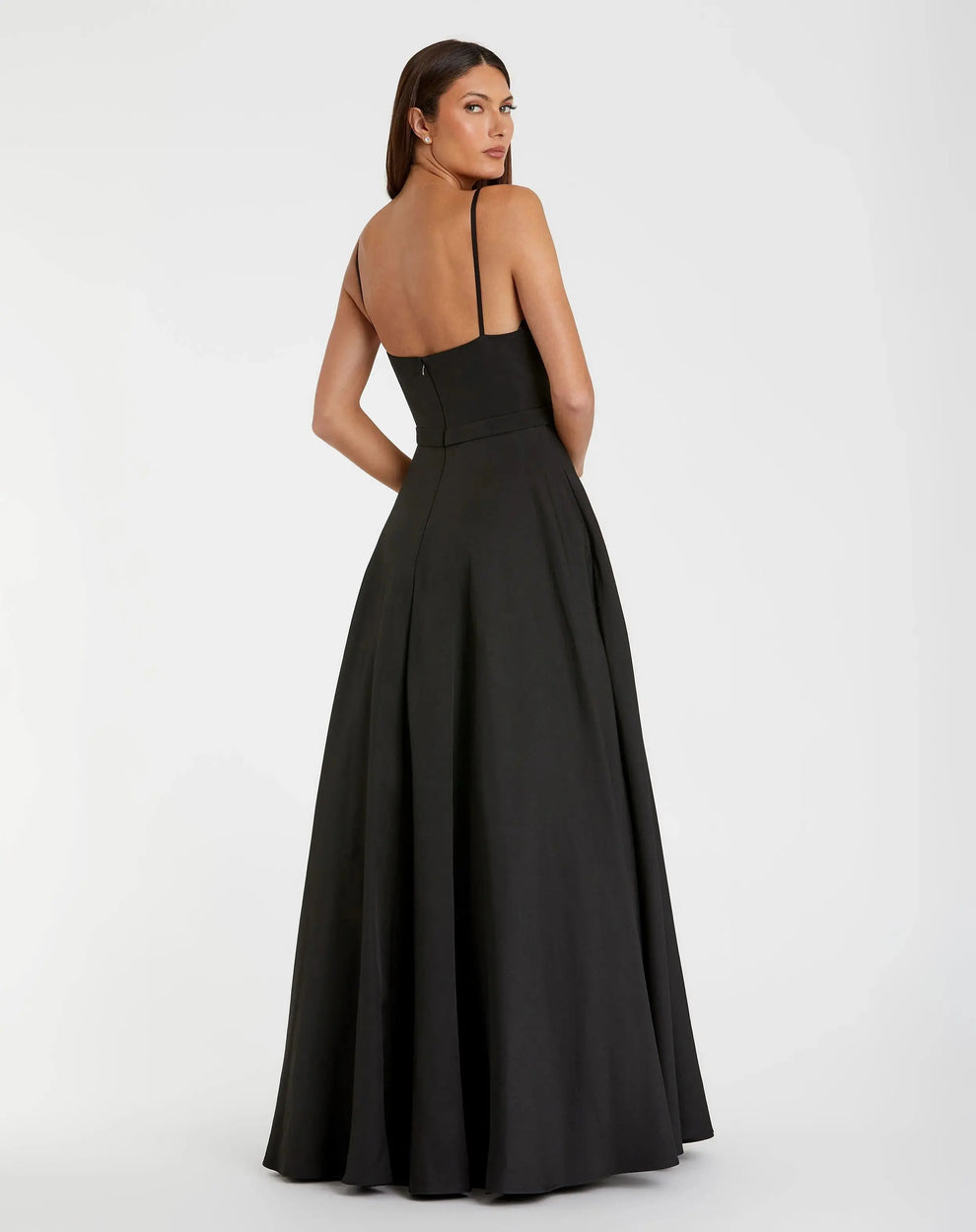 Formal Dresses Long A Line Petite Prom Formal Dress Mac Duggal 9948855P Black
