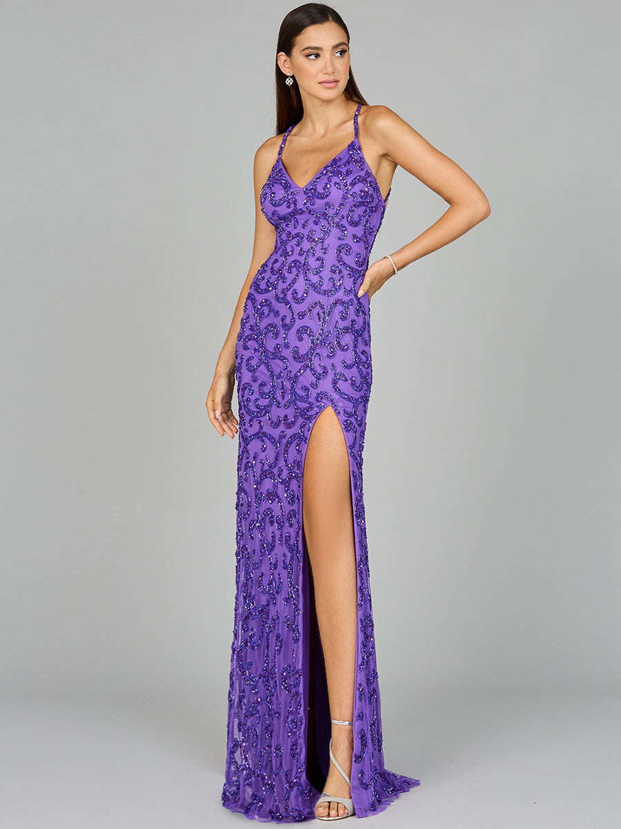 macy's formal evening dresses Macy Formal Velvet Dress main image 1