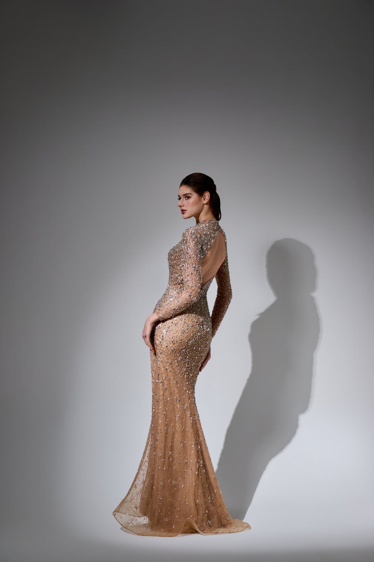 One-Shoulder Floor-Length Sequin Formal Mermaid Pre Order