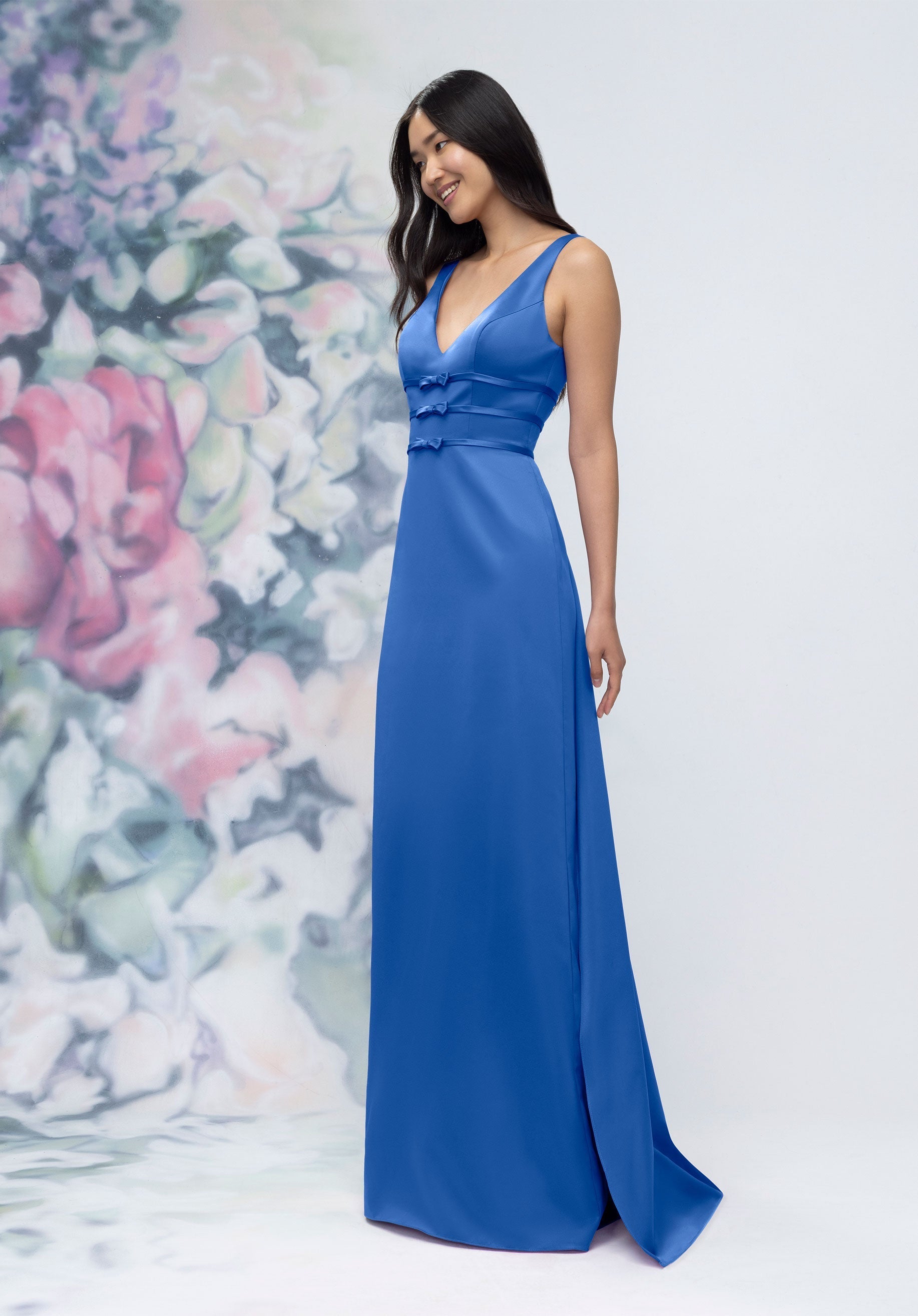 Formal Dresses Long Formal Slit Dress Amalfi-Satin-3030013-Train
