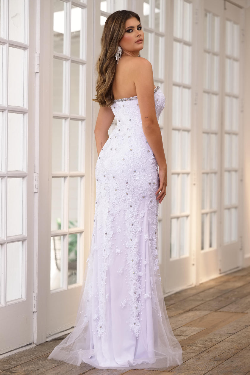 Wedding Dresses Bridal Dress Long Wedding Sequin Dress White