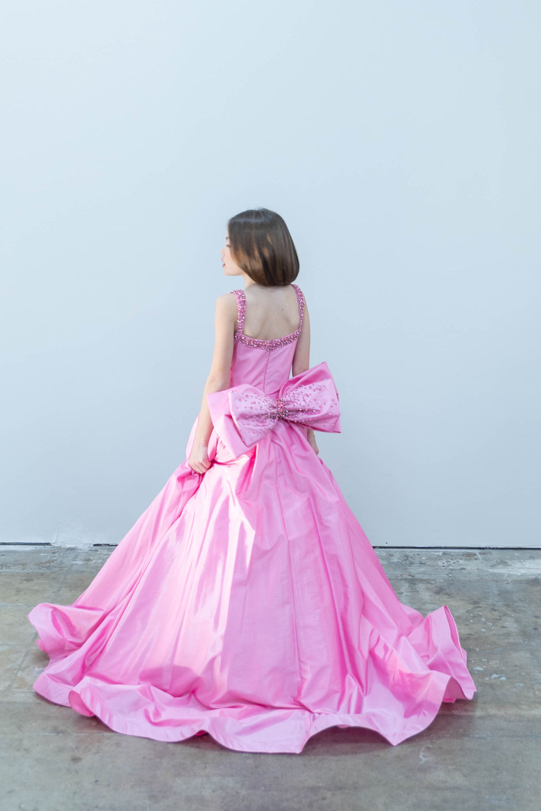 Sweetheart Floor-Length Satin Special Occasion Ball Gown Ava Presley 26819
