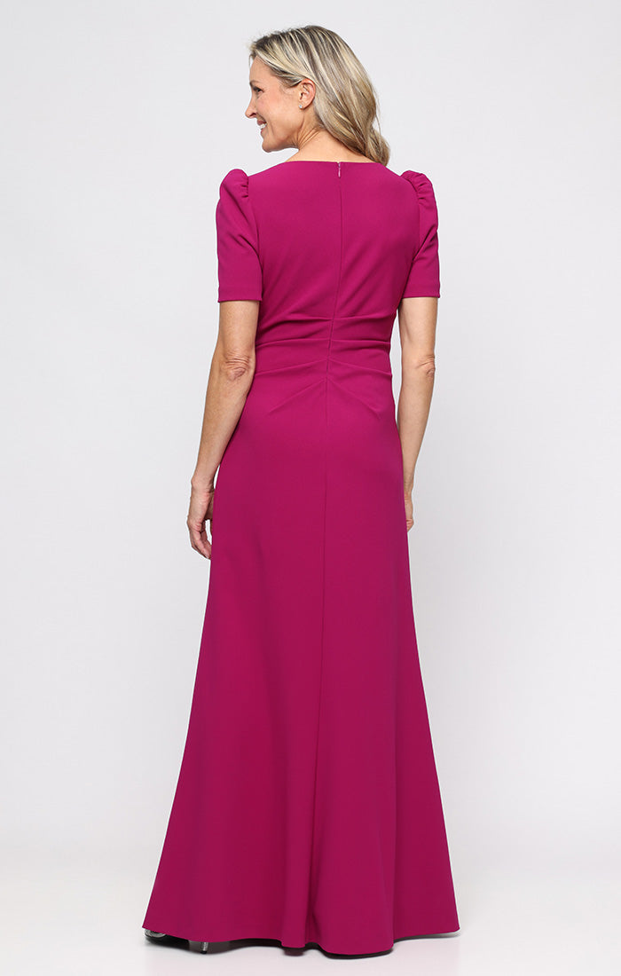 Mother of the Bride Dresses Slit Long Formal Mother of the Bride Dress Azure