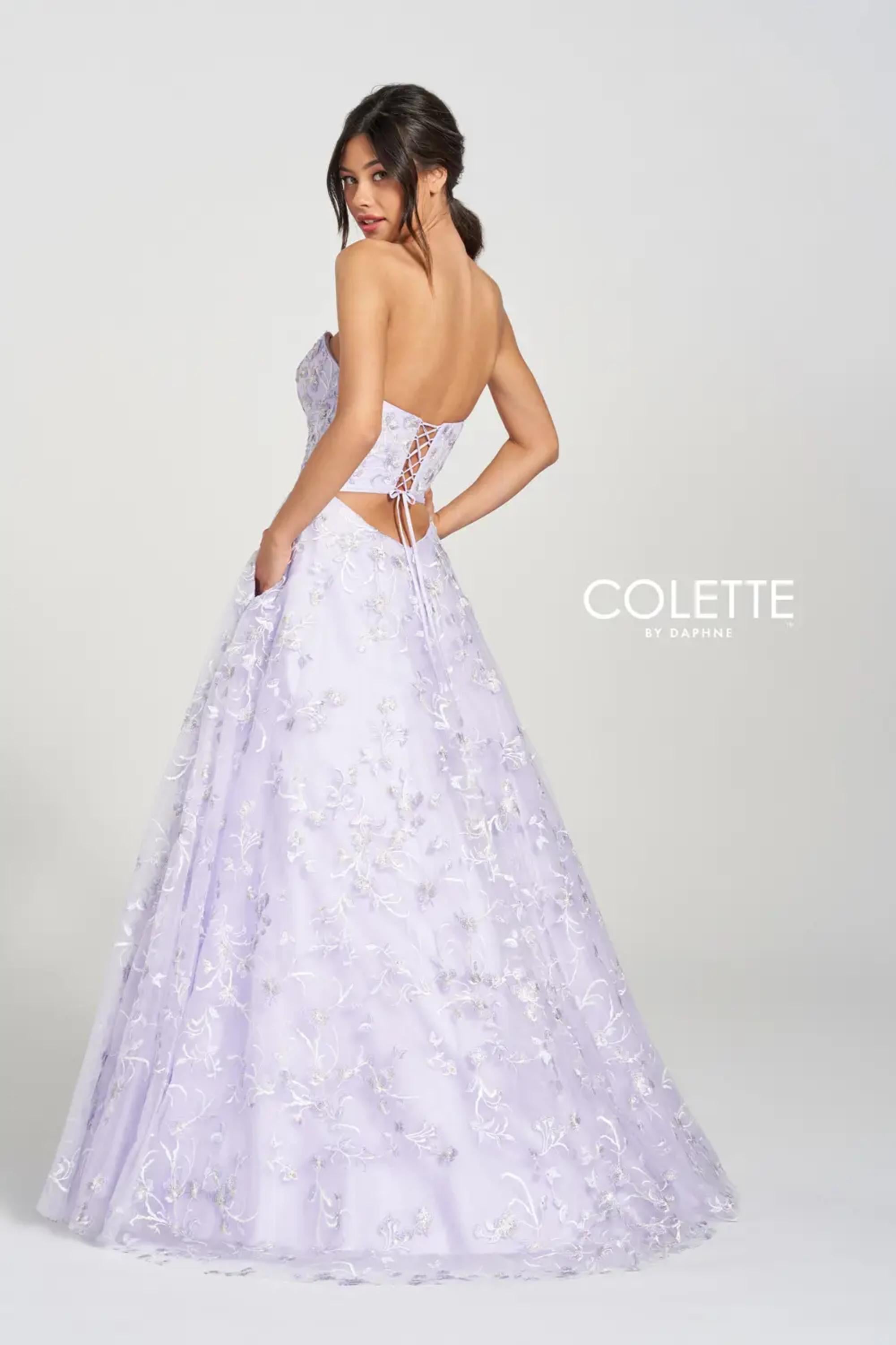 Prom Dresses Beaded Long Formal Cut Out Back Prom Dress Violet