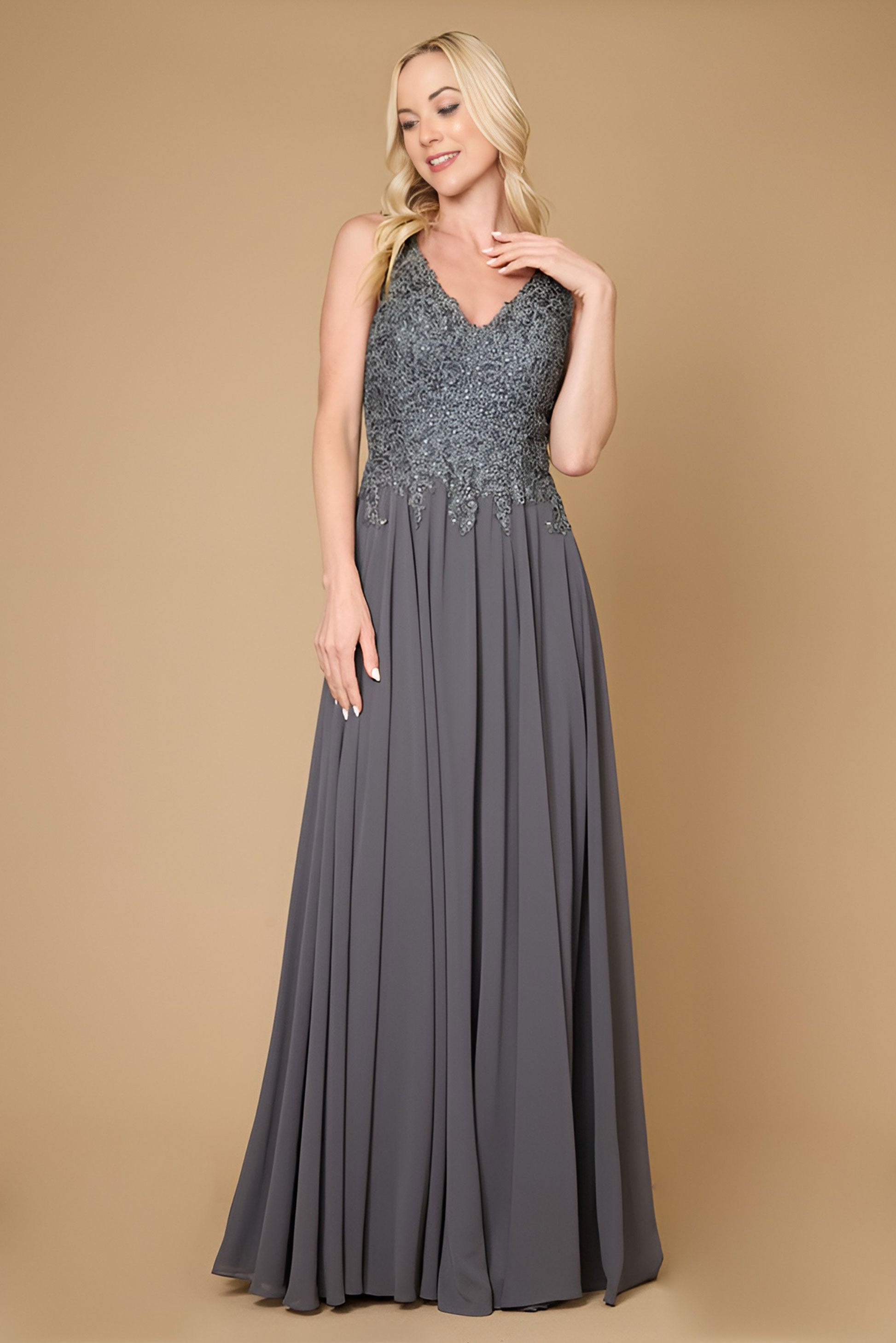 Long Formal Dress Plus Size Evening Gown
