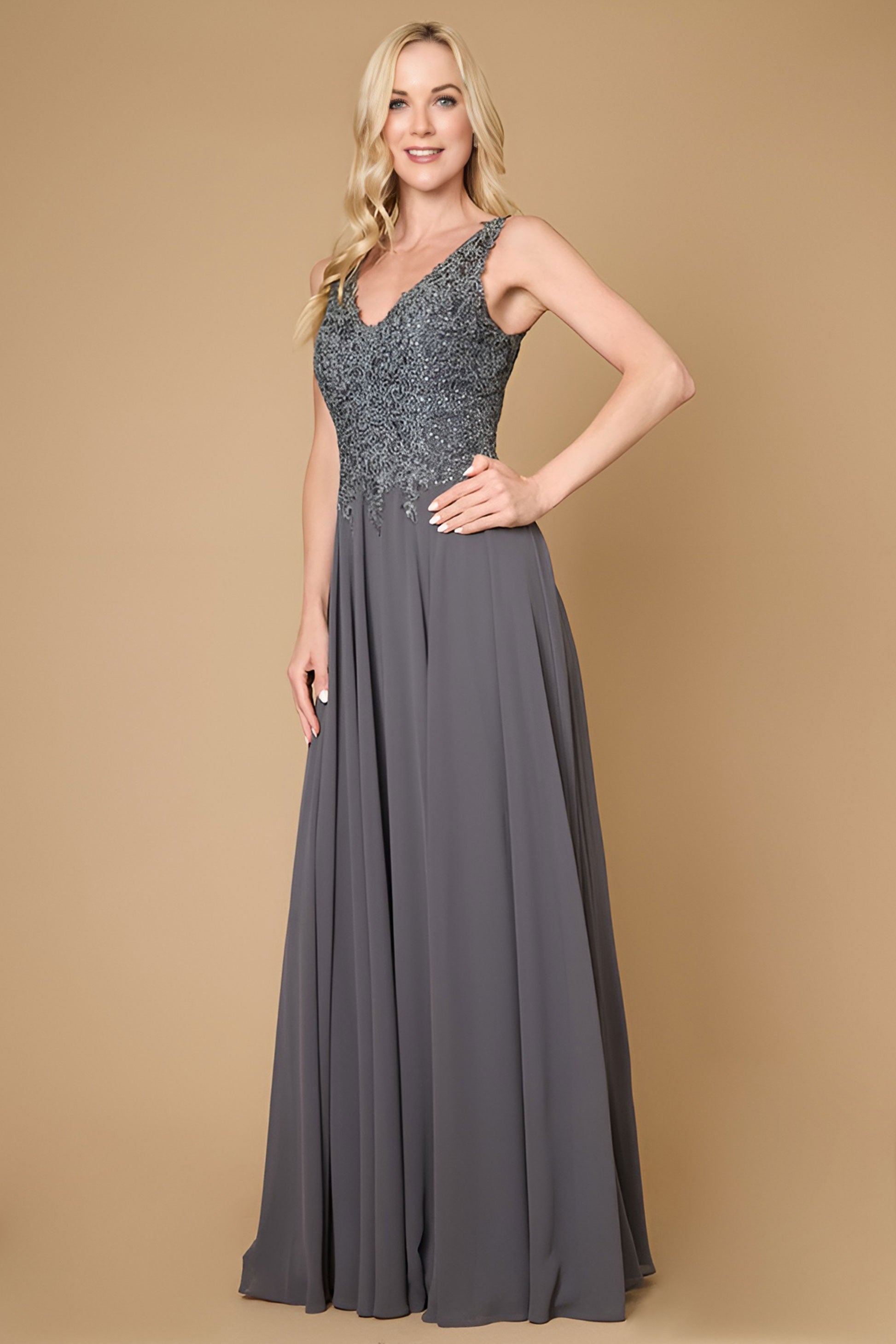 Long Formal Dress Plus Size Evening Gown