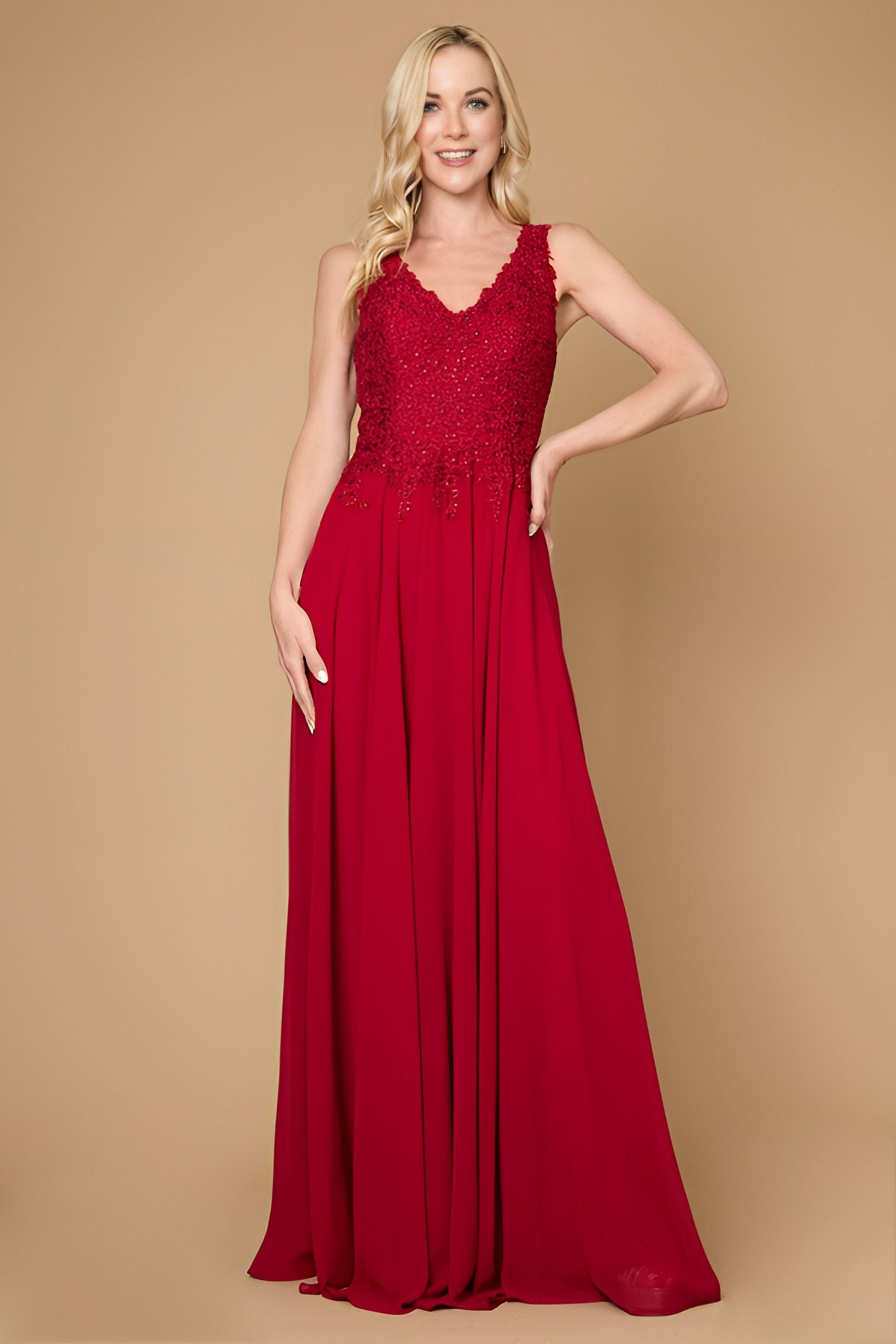 Long Formal Dress Plus Size Evening Gown