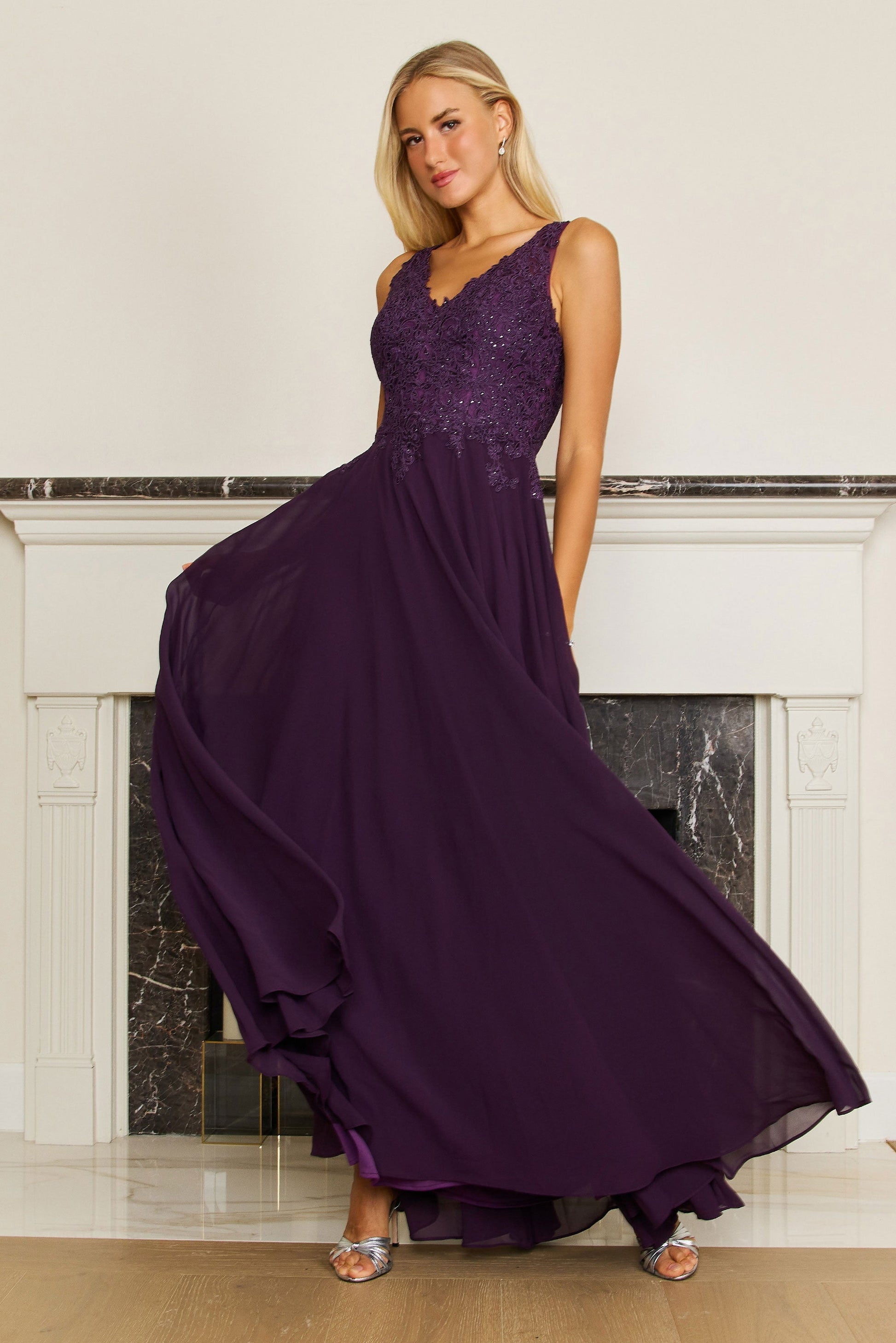 Long Formal Dress Plus Size Evening Gown