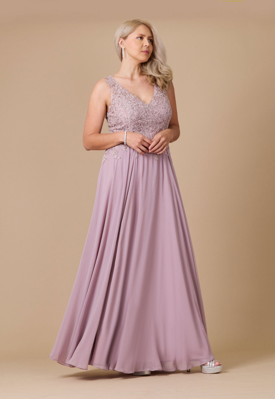 Long Formal Dress Plus Size Evening Gown